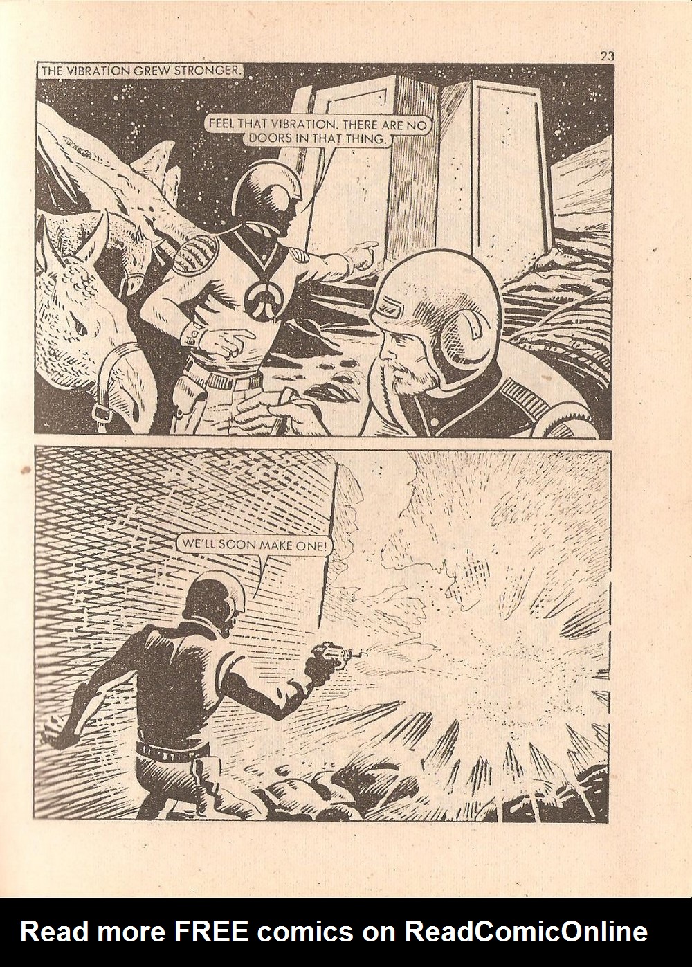 Read online Starblazer comic -  Issue #23 - 23