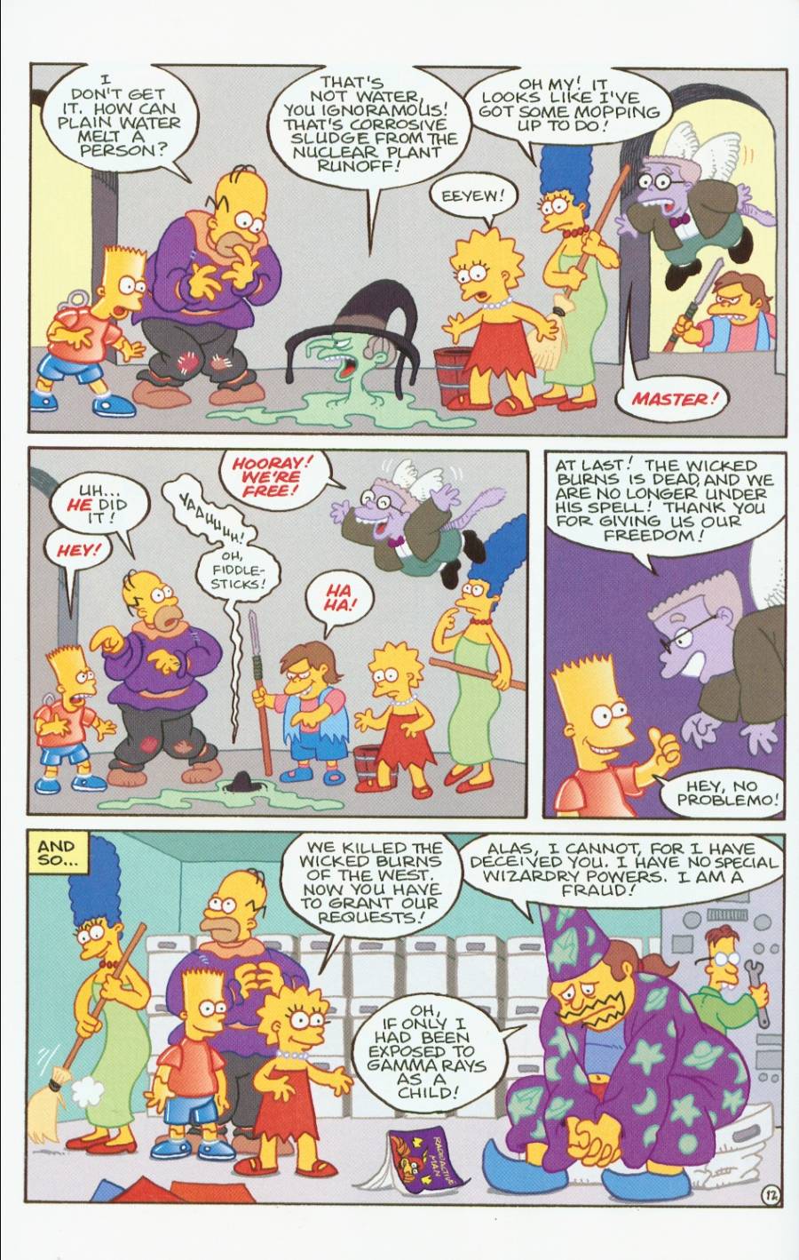 Read online Treehouse of Horror comic -  Issue #7 - 25