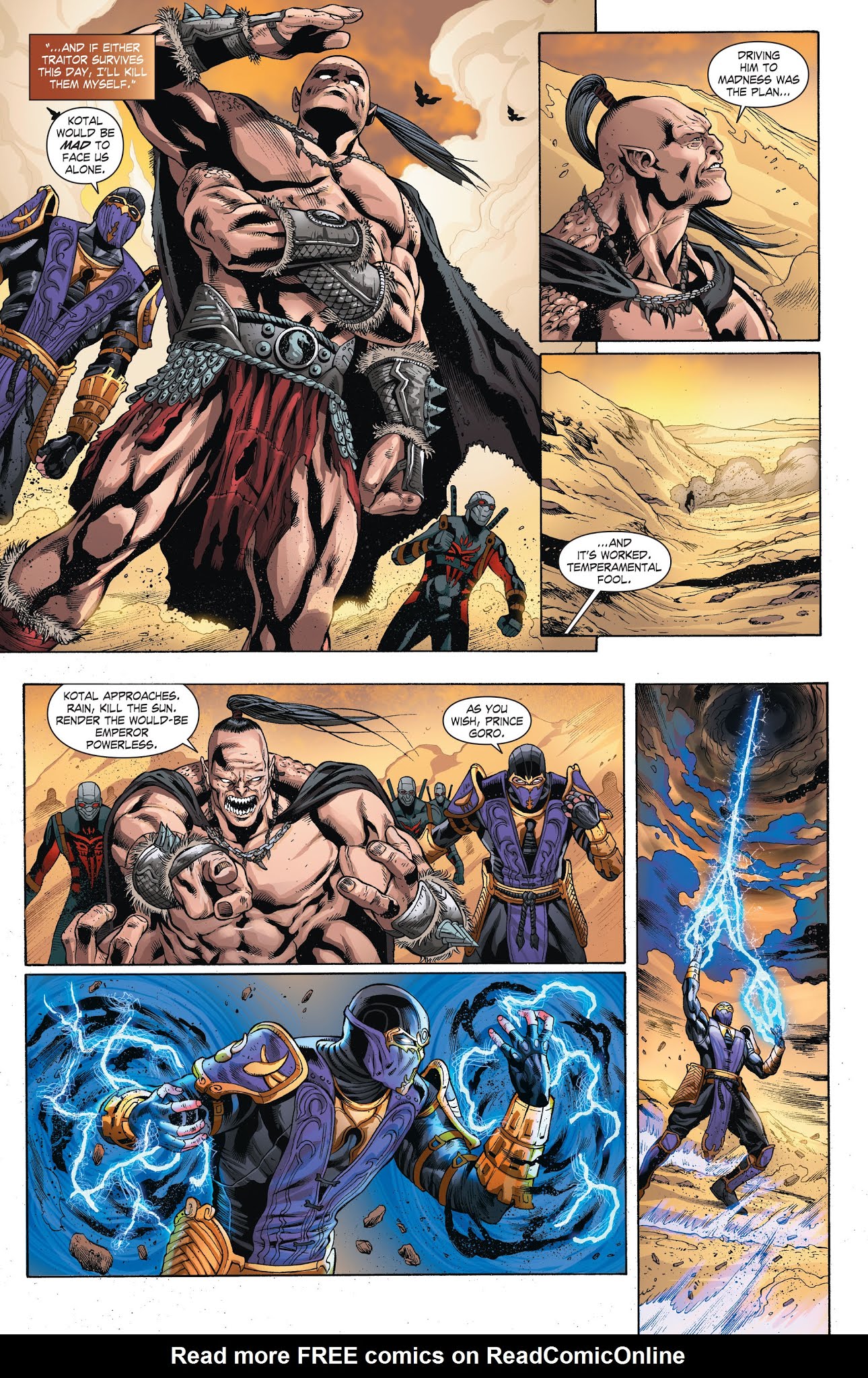 Read online Mortal Kombat X [I] comic -  Issue # _TPB 1 - 81