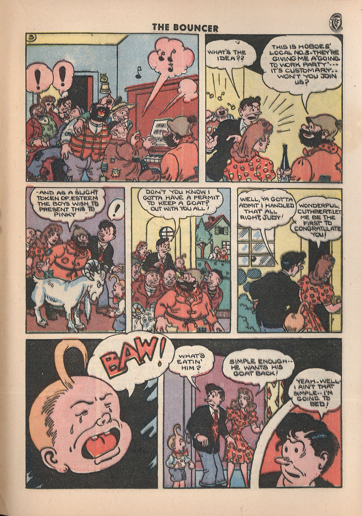 Read online The Bouncer (1944) comic -  Issue #13 - 21