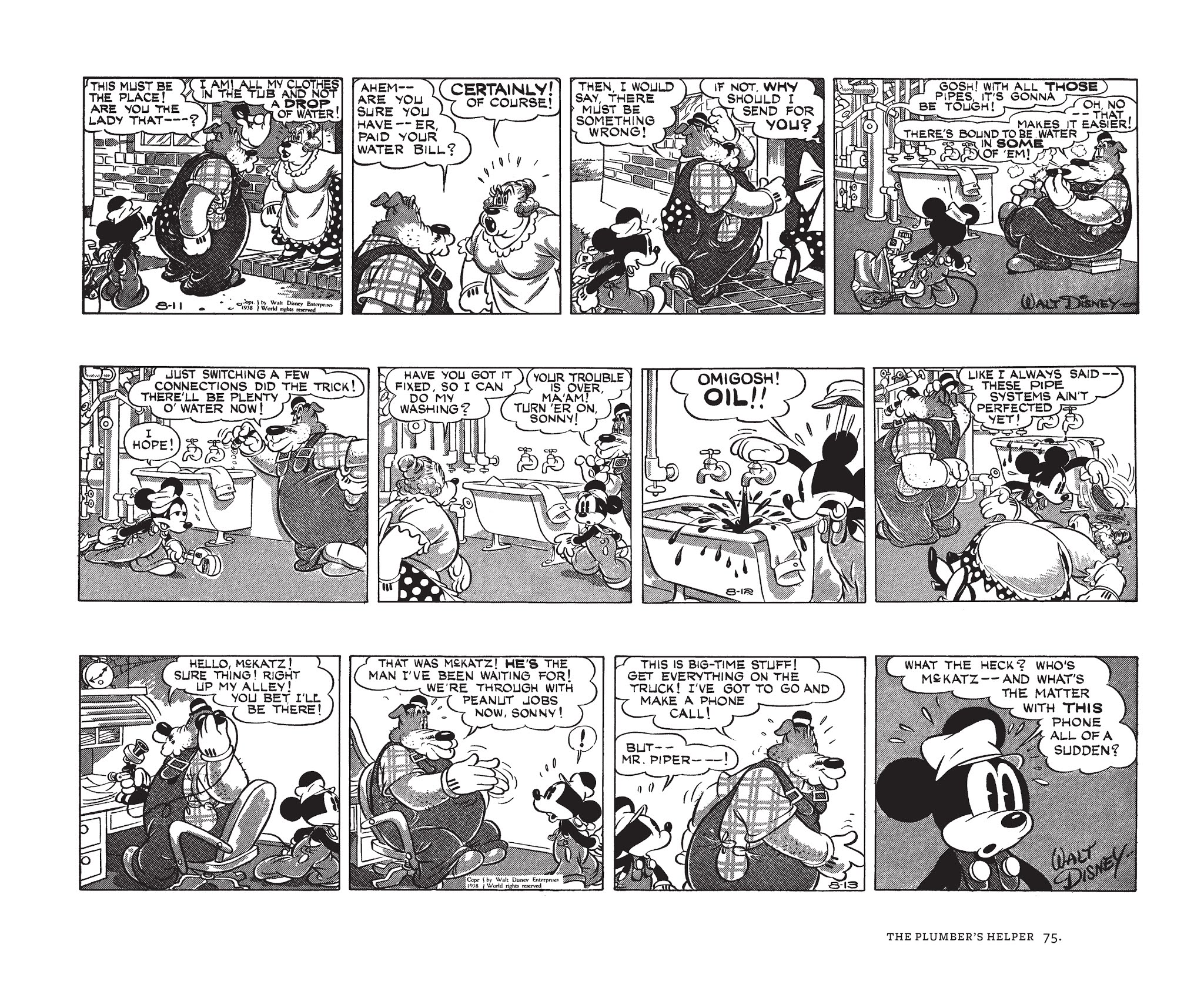 Read online Walt Disney's Mickey Mouse by Floyd Gottfredson comic -  Issue # TPB 5 (Part 1) - 75