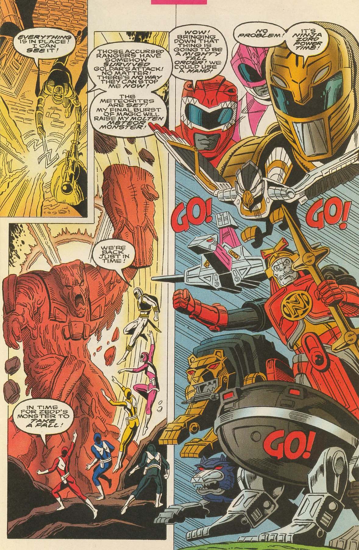 Read online Saban's Mighty Morphin' Power Rangers comic -  Issue #7 - 9