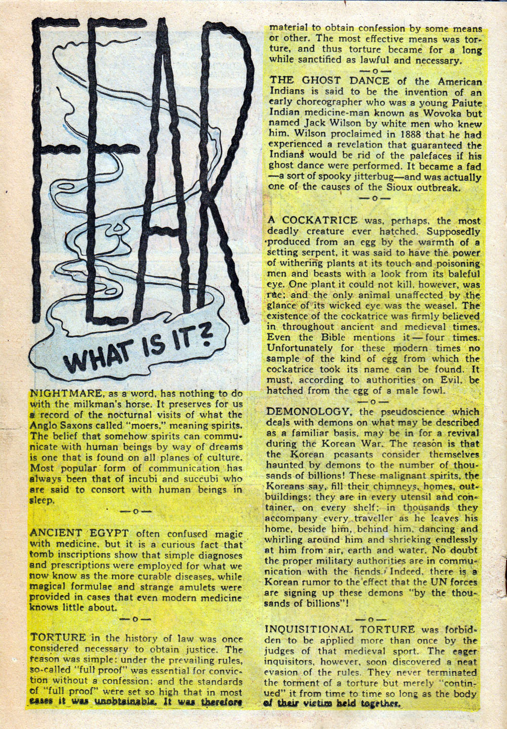 Read online Weird Terror comic -  Issue #2 - 18
