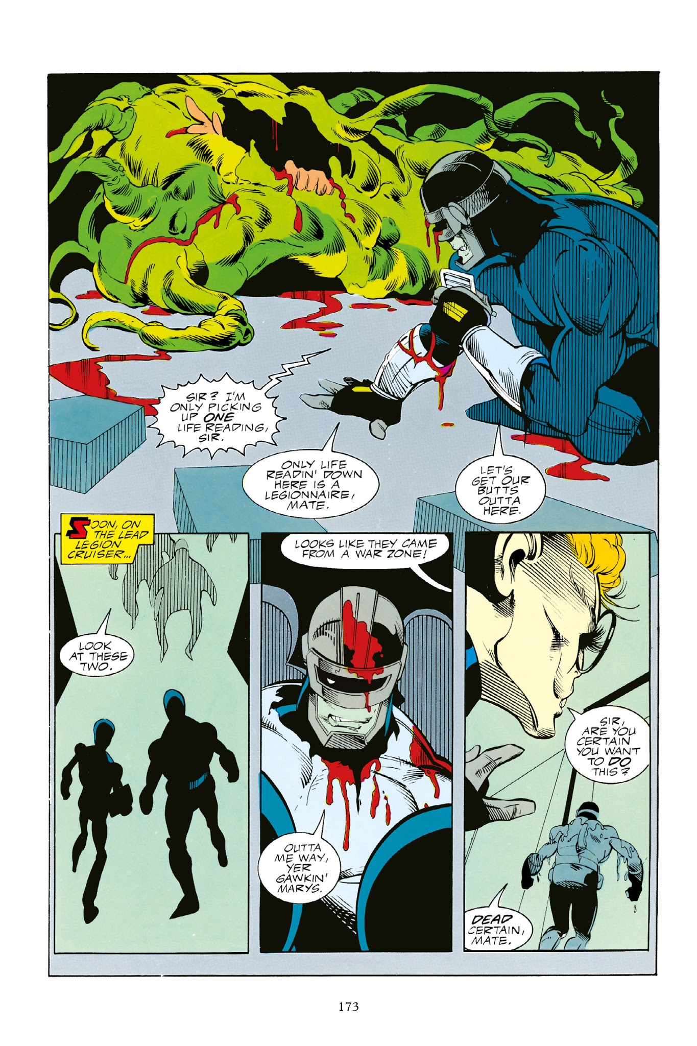 Read online Alien Legion: Dead and Buried comic -  Issue # TPB - 172