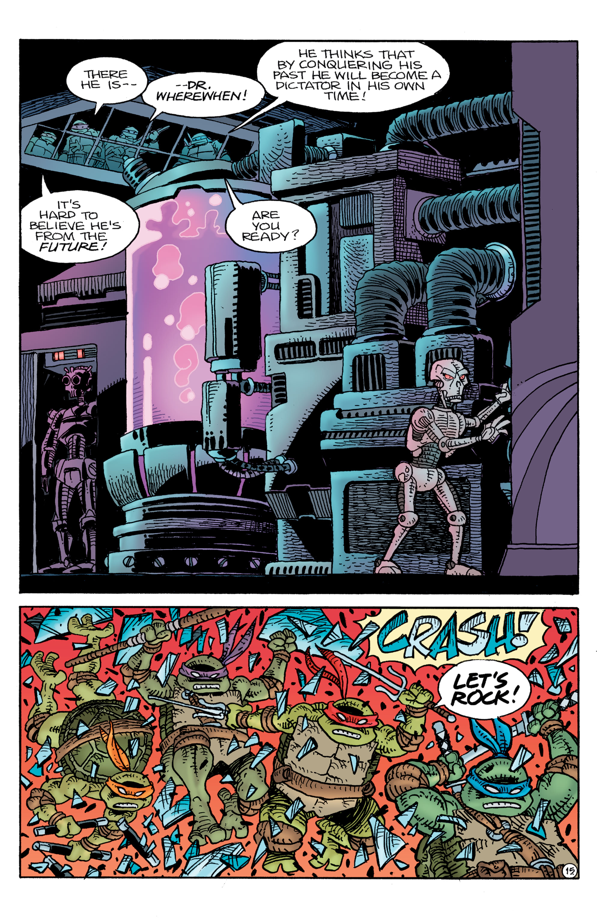 Read online Teenage Mutant Ninja Turtles/Usagi Yojimbo: WhereWhen comic -  Issue #1 - 16