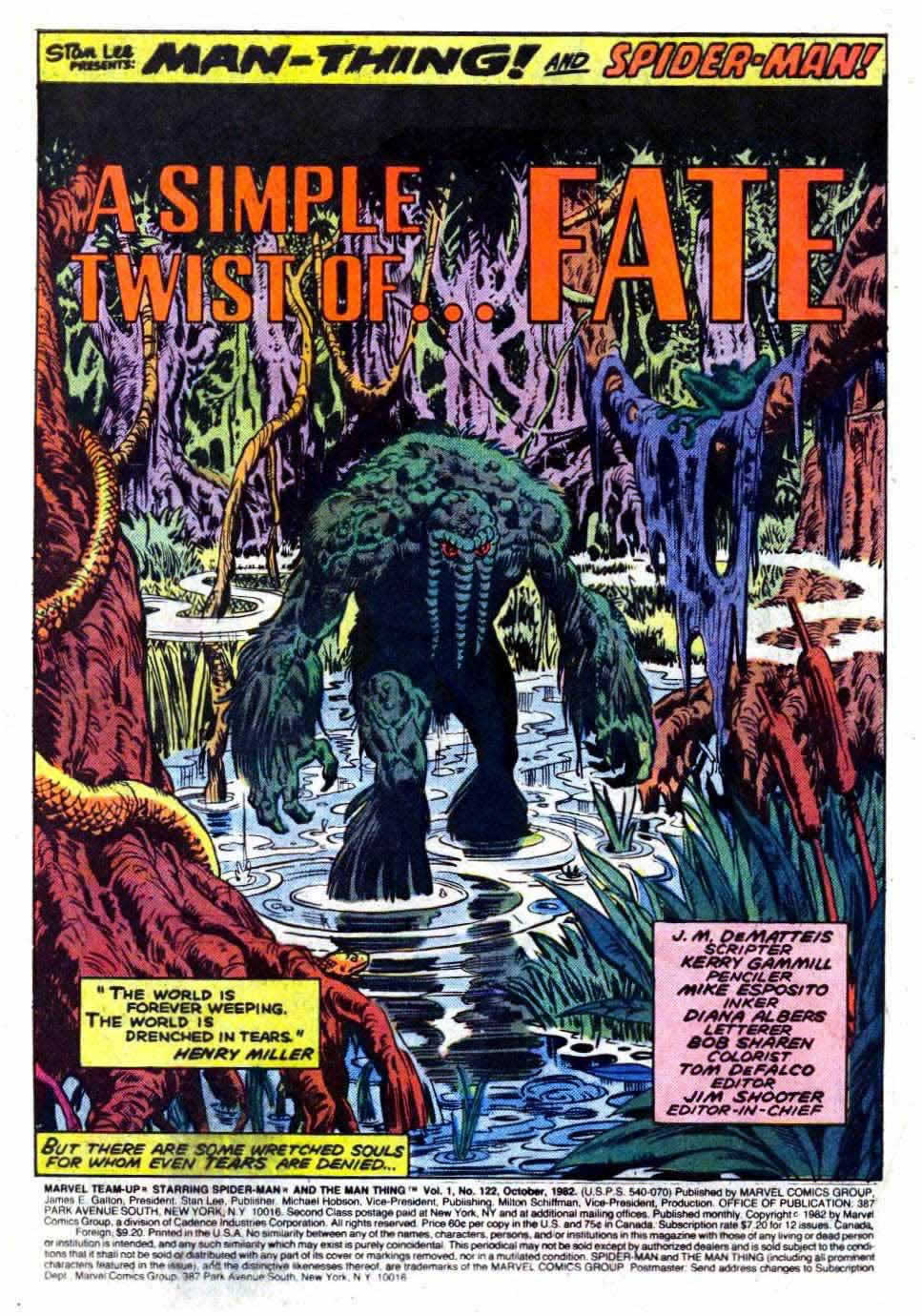 Read online Marvel Team-Up (1972) comic -  Issue #122 - 2