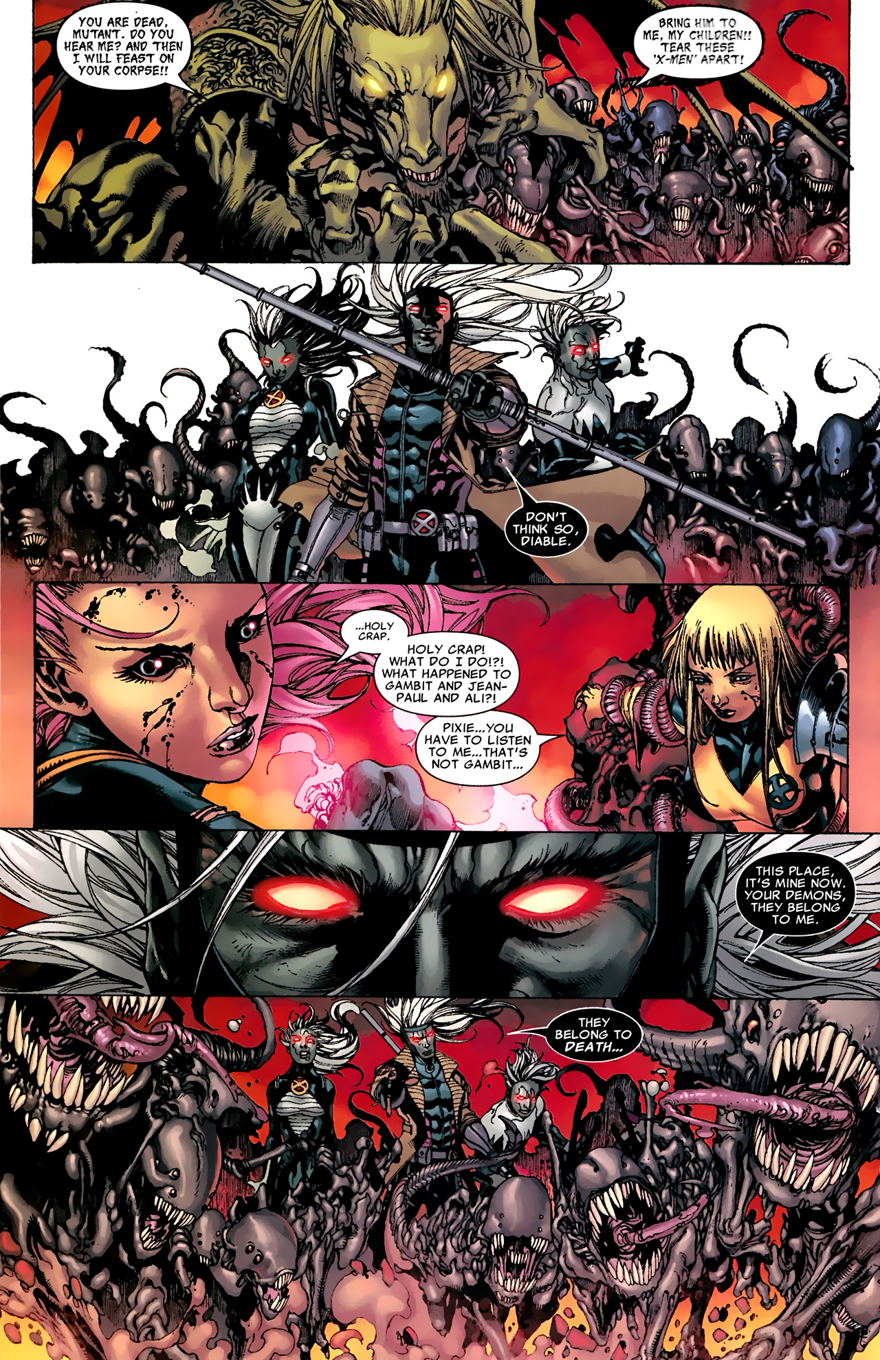 Read online X-Men: Hellbound comic -  Issue #3 - 10