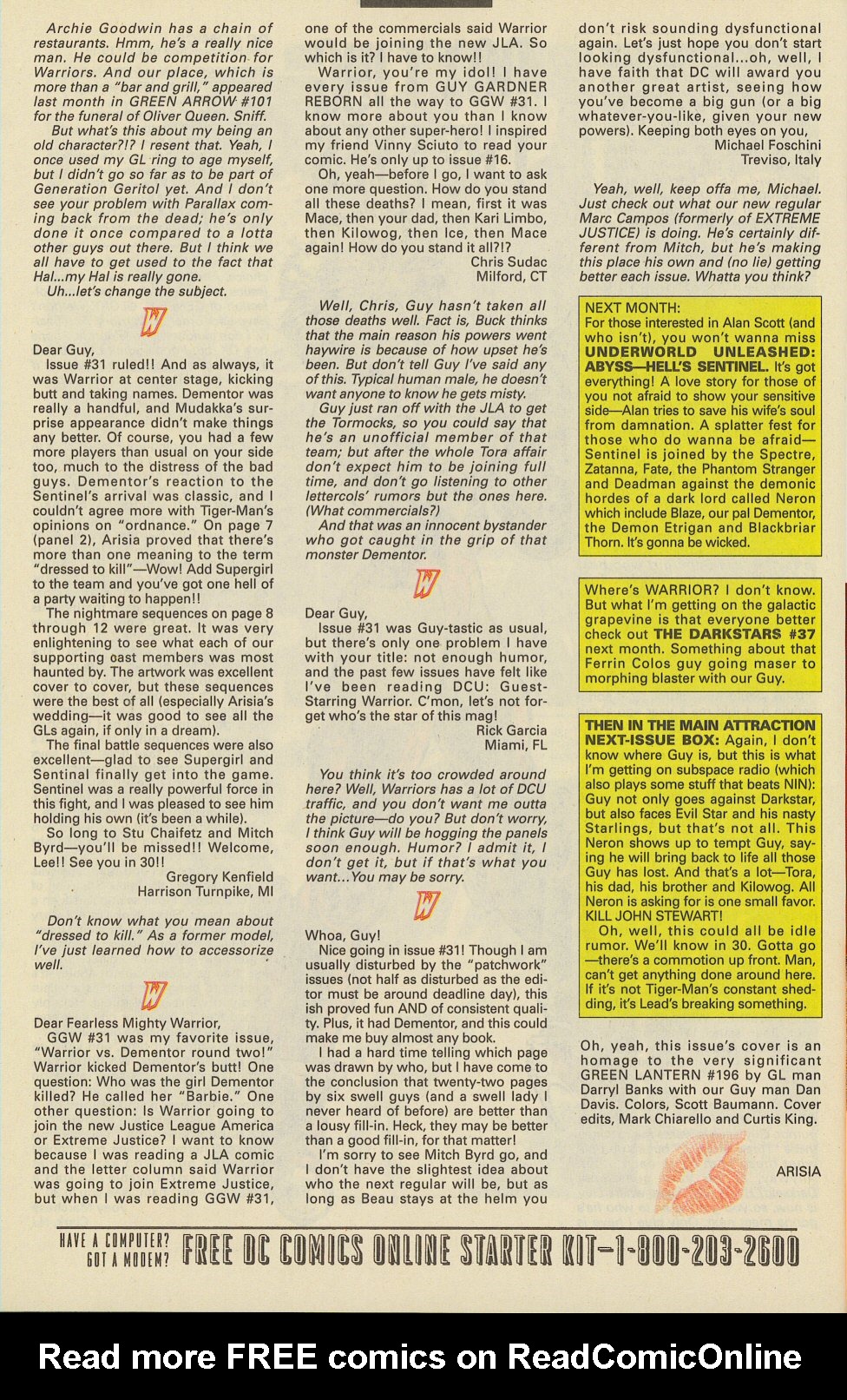 Read online Guy Gardner: Warrior comic -  Issue #36 - 25