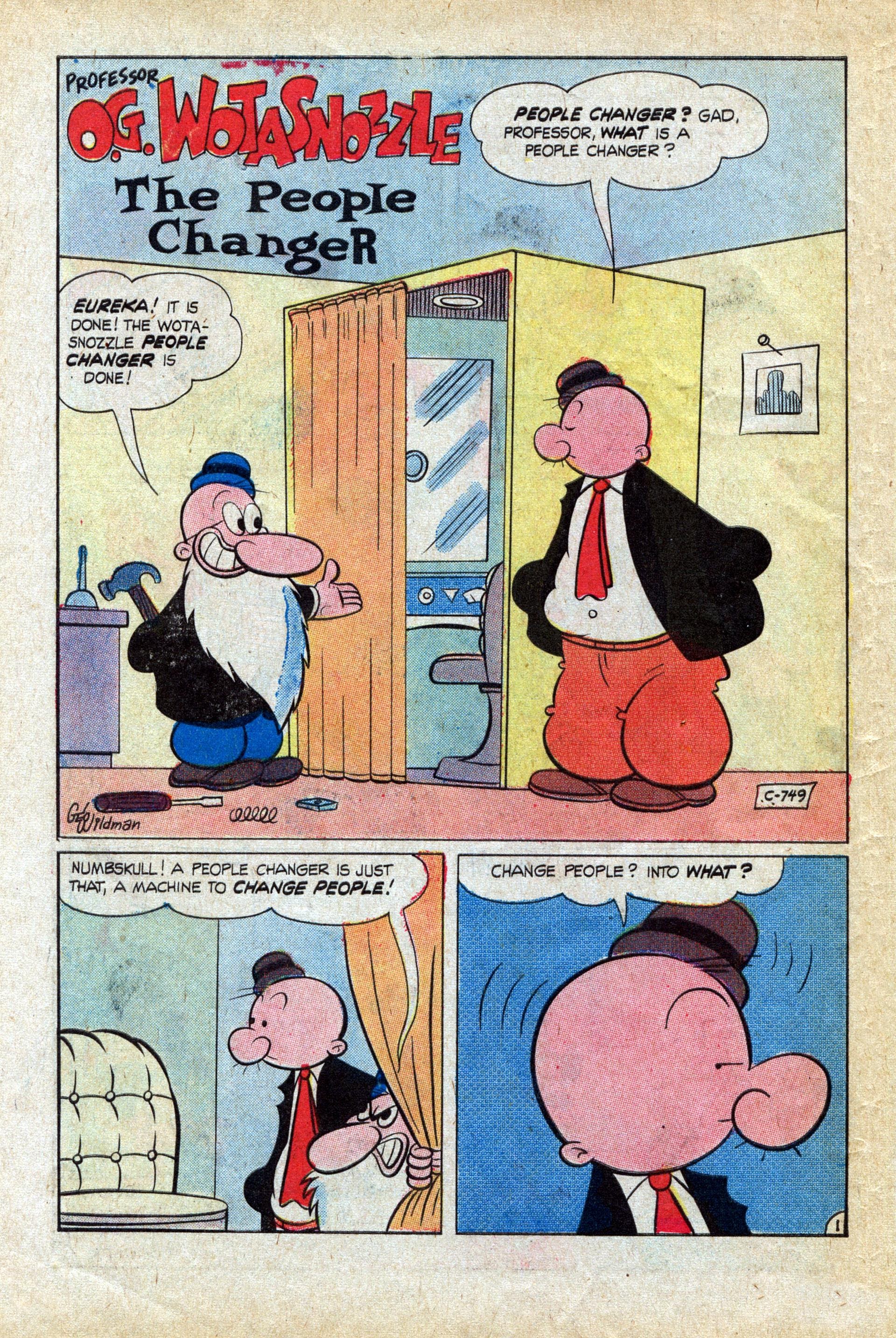 Read online Popeye (1948) comic -  Issue #102 - 10