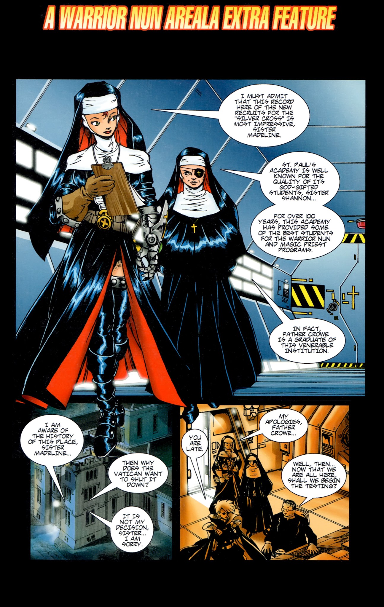 Read online Warrior Nun Areala (1999) comic -  Issue #15 - 19