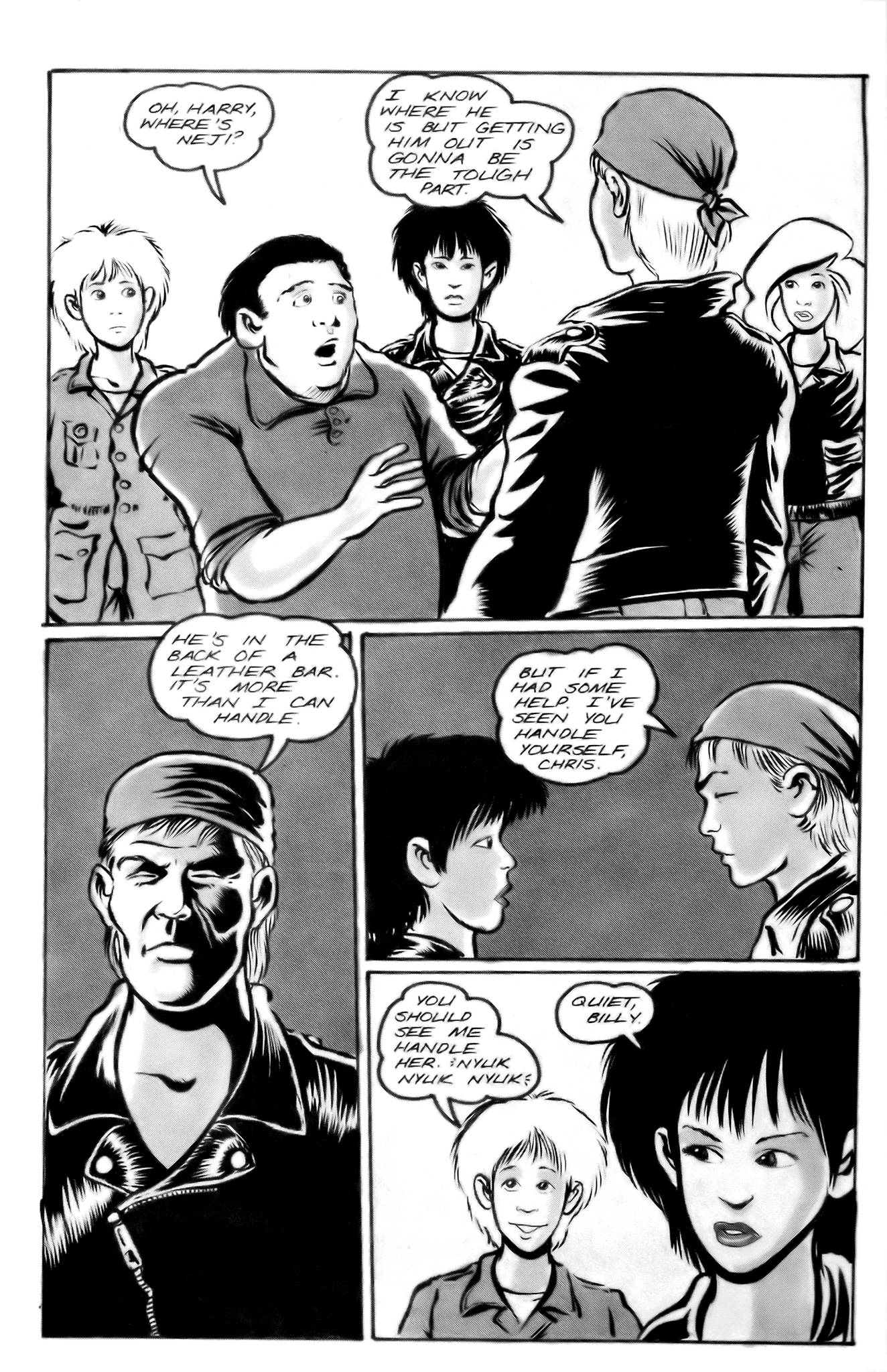 Read online Leather & Lace (1989) comic -  Issue #11 - 23