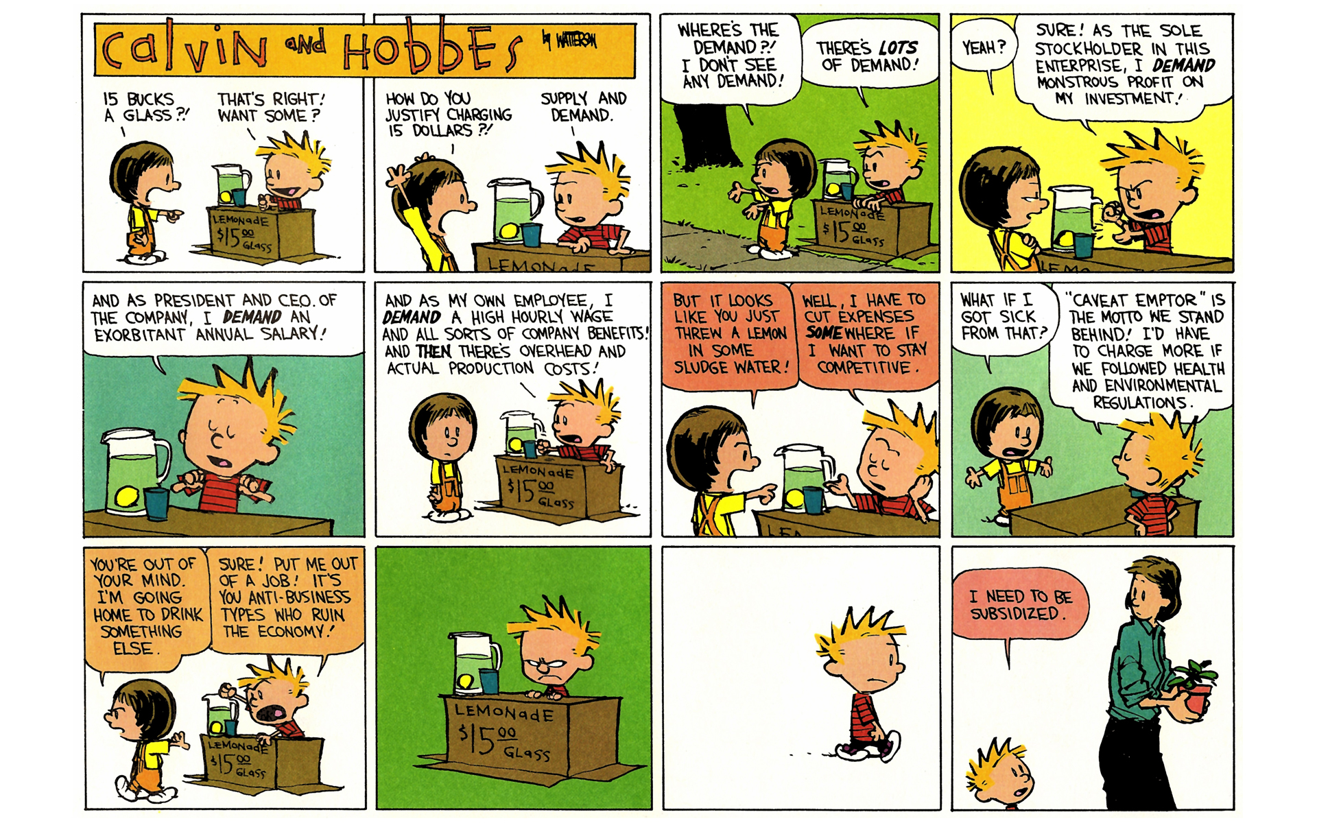 Read online Calvin and Hobbes comic -  Issue #9 - 89