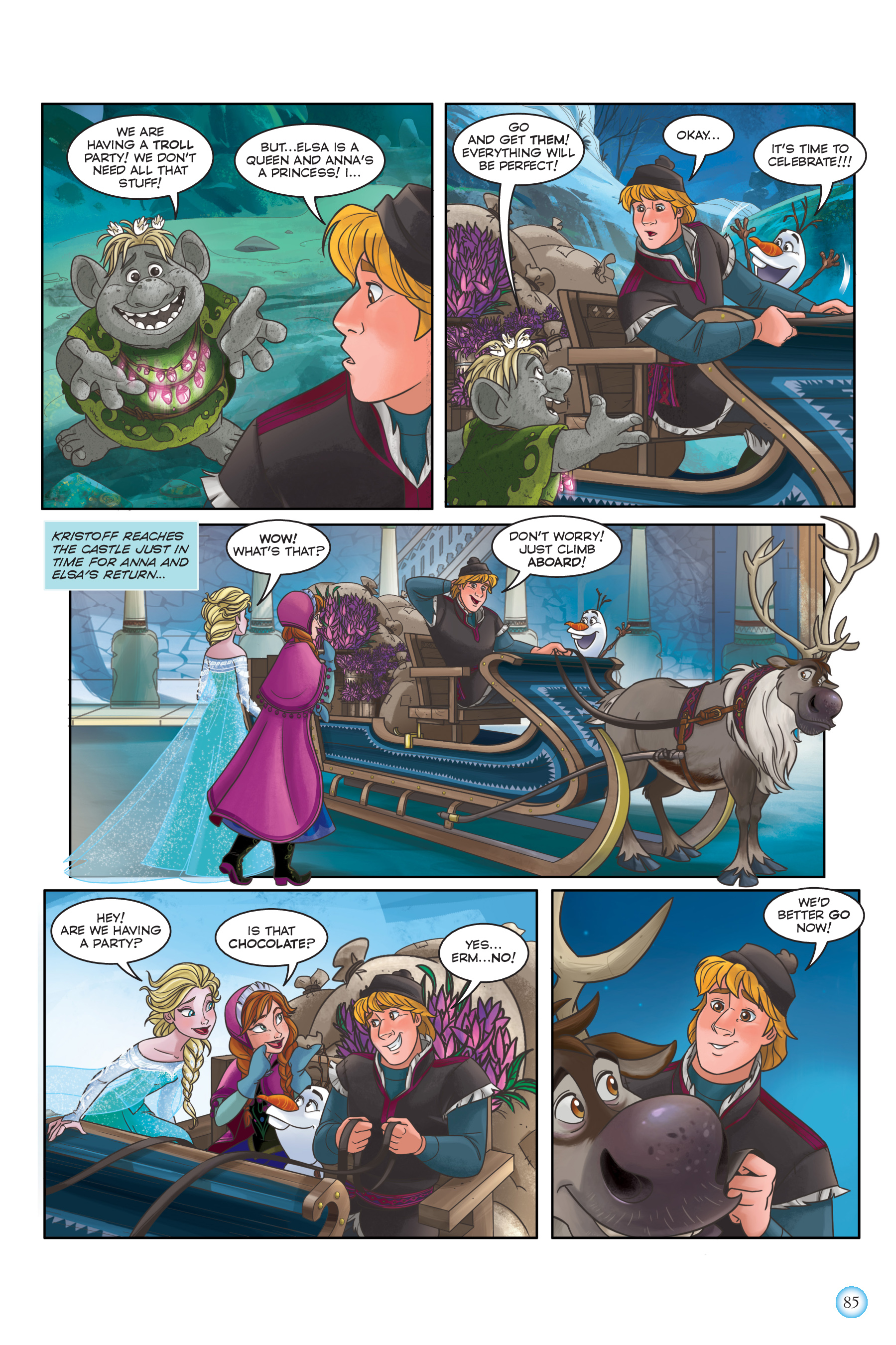 Read online Frozen Adventures: Snowy Stories comic -  Issue # TPB (Part 1) - 85