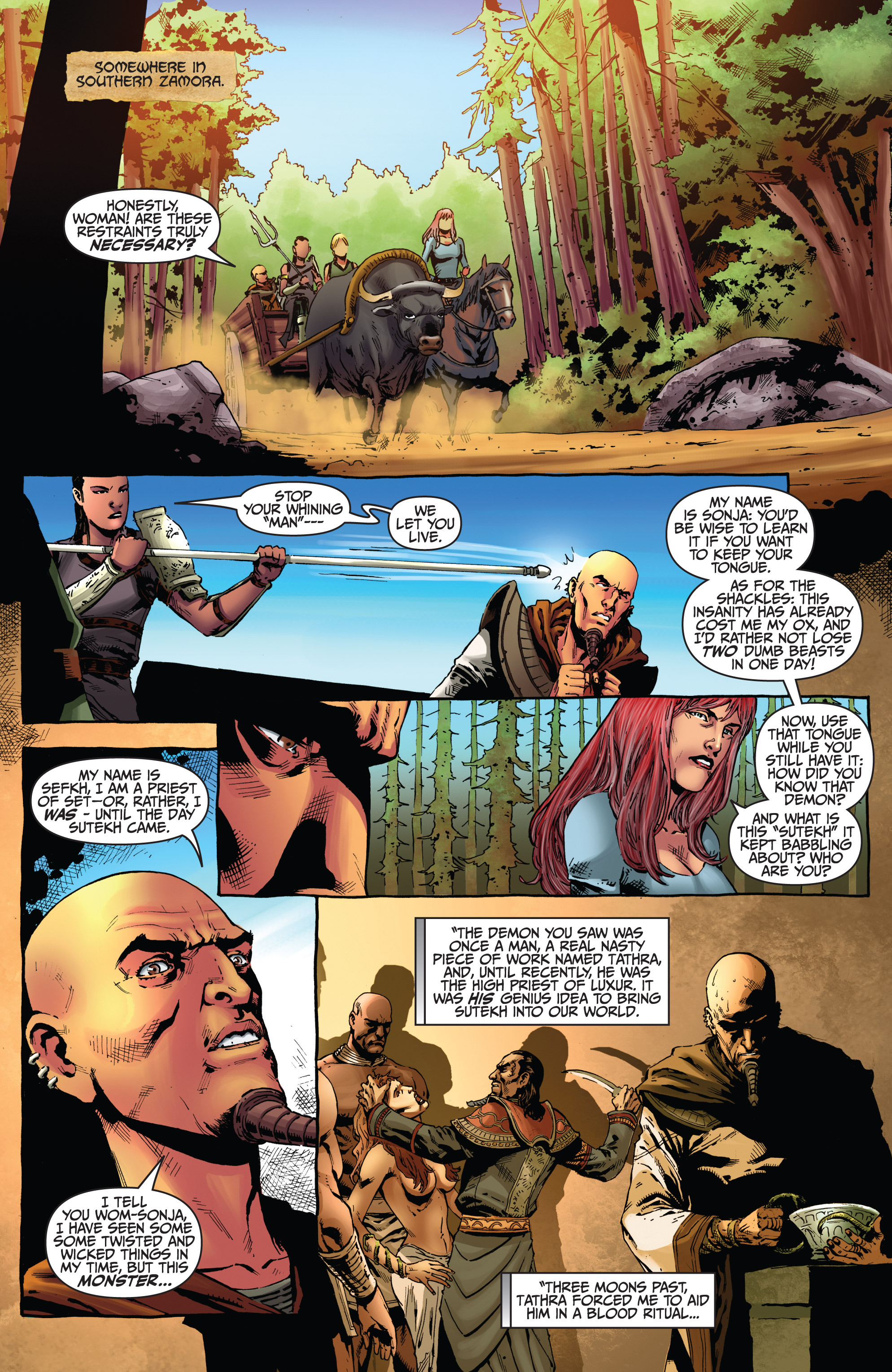 Read online Red Sonja: Vulture's Circle comic -  Issue #2 - 5