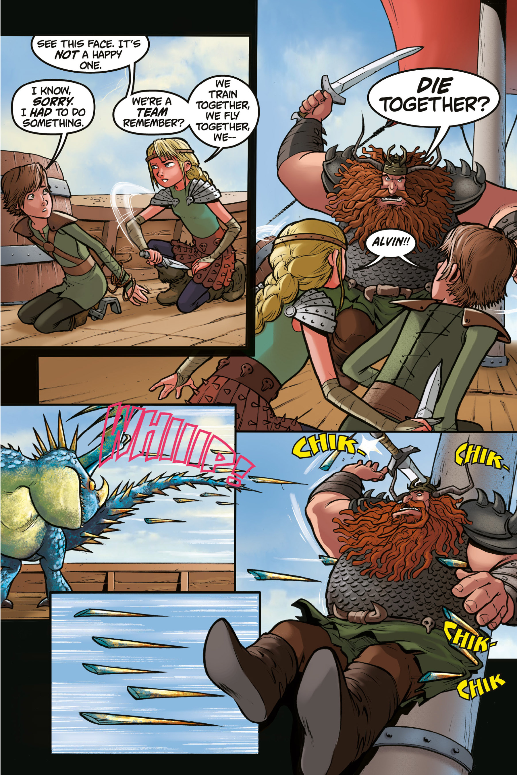 Read online DreamWorks Dragons: Riders of Berk comic -  Issue #1 - 50
