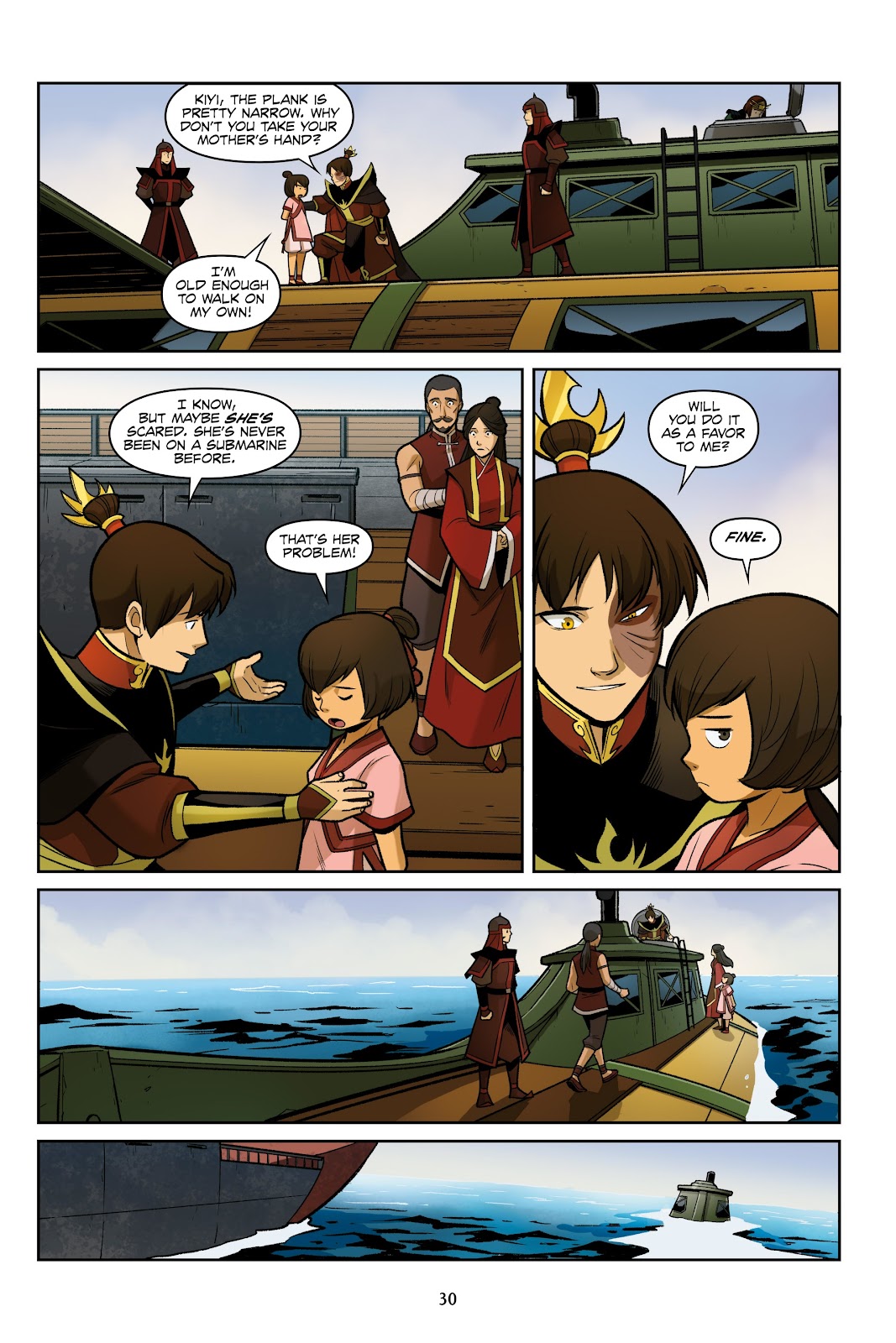 Nickelodeon Avatar: The Last Airbender - Smoke and Shadow issue Omnibus (Part 1) - Page 32