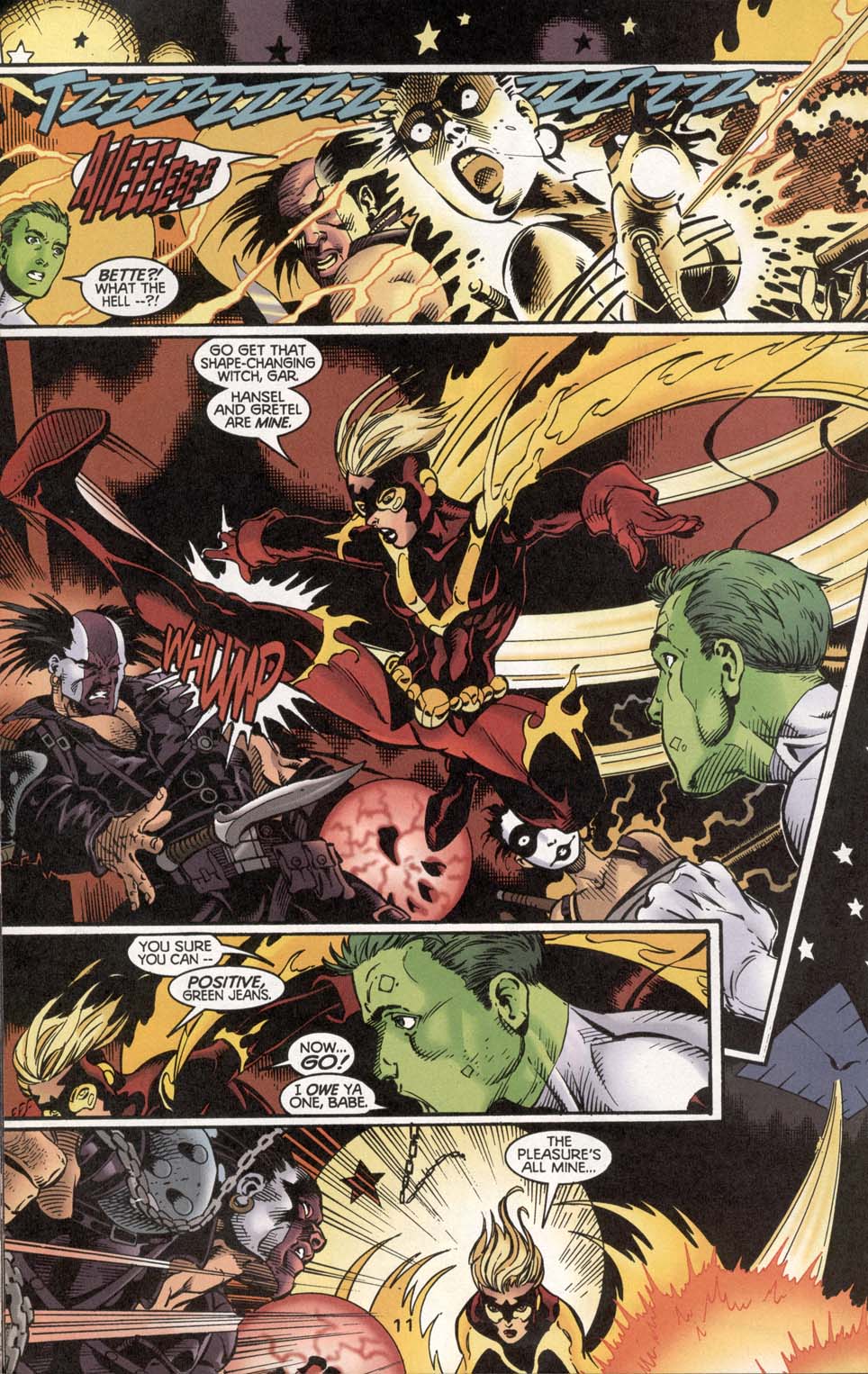 Read online Beast Boy comic -  Issue #4 - 11