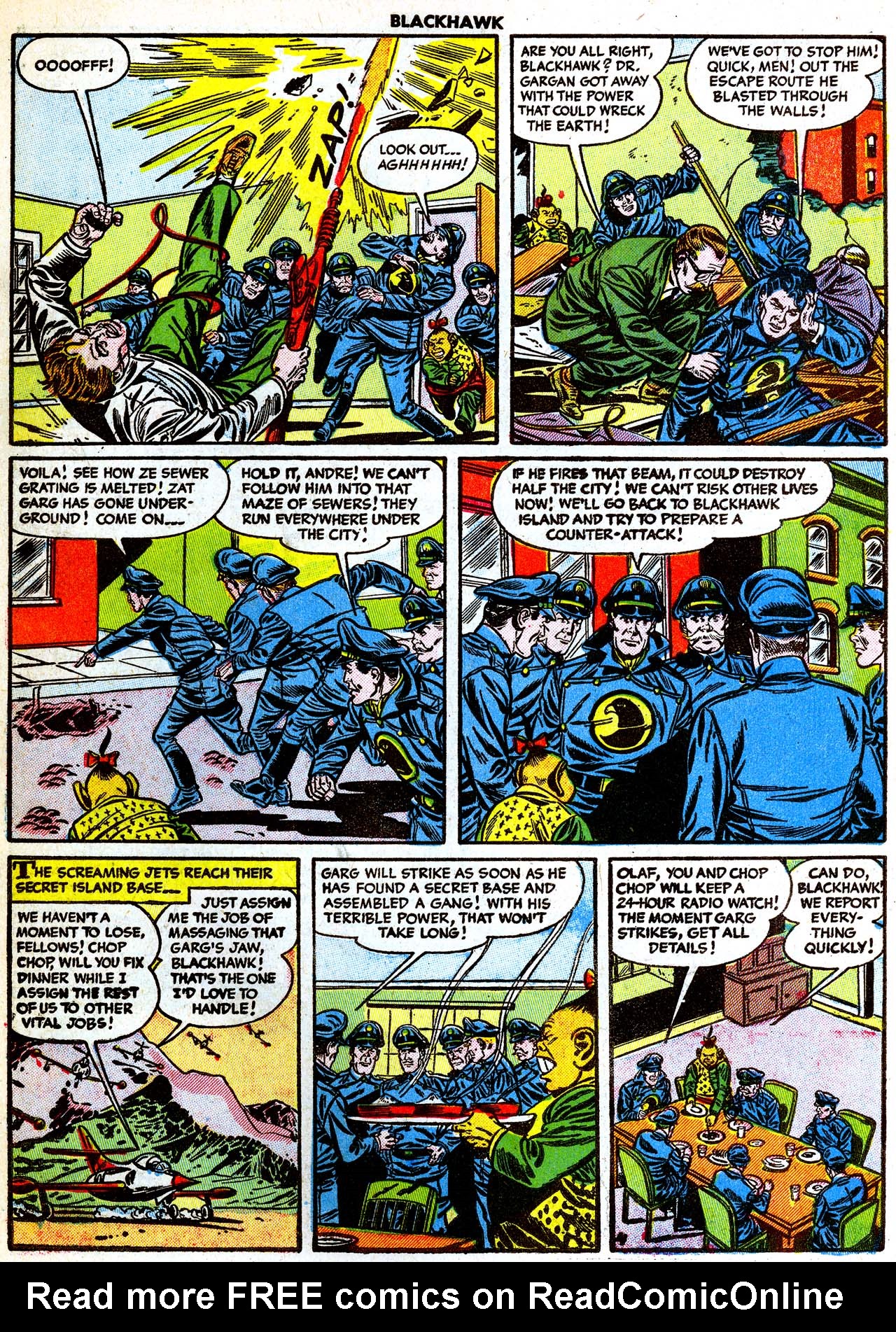 Read online Blackhawk (1957) comic -  Issue #93 - 6
