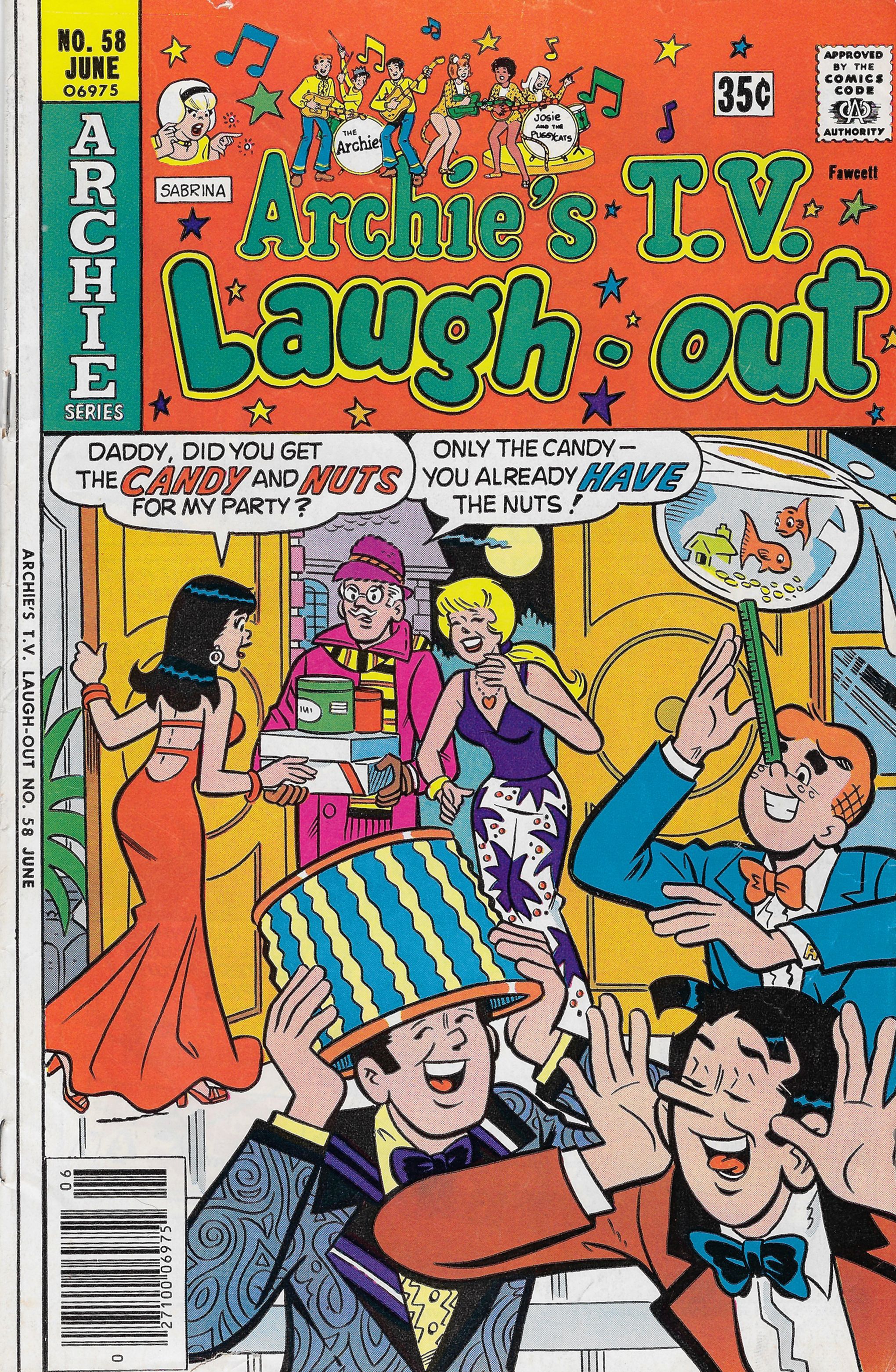 Read online Archie's TV Laugh-Out comic -  Issue #58 - 1