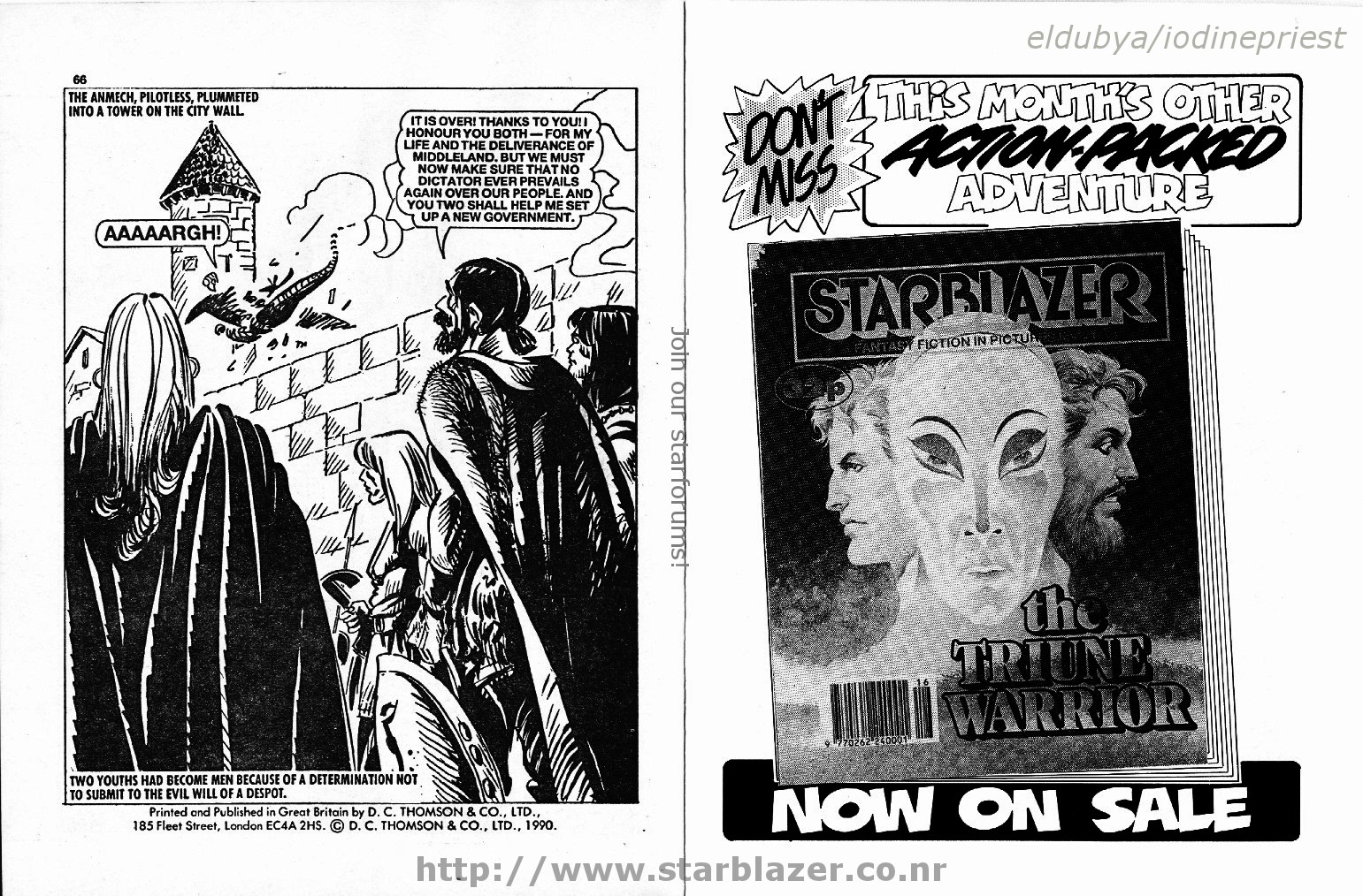Read online Starblazer comic -  Issue #270 - 35