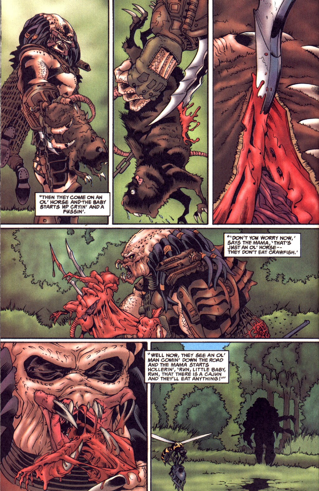 Read online Predator: Strange Roux comic -  Issue # Full - 4