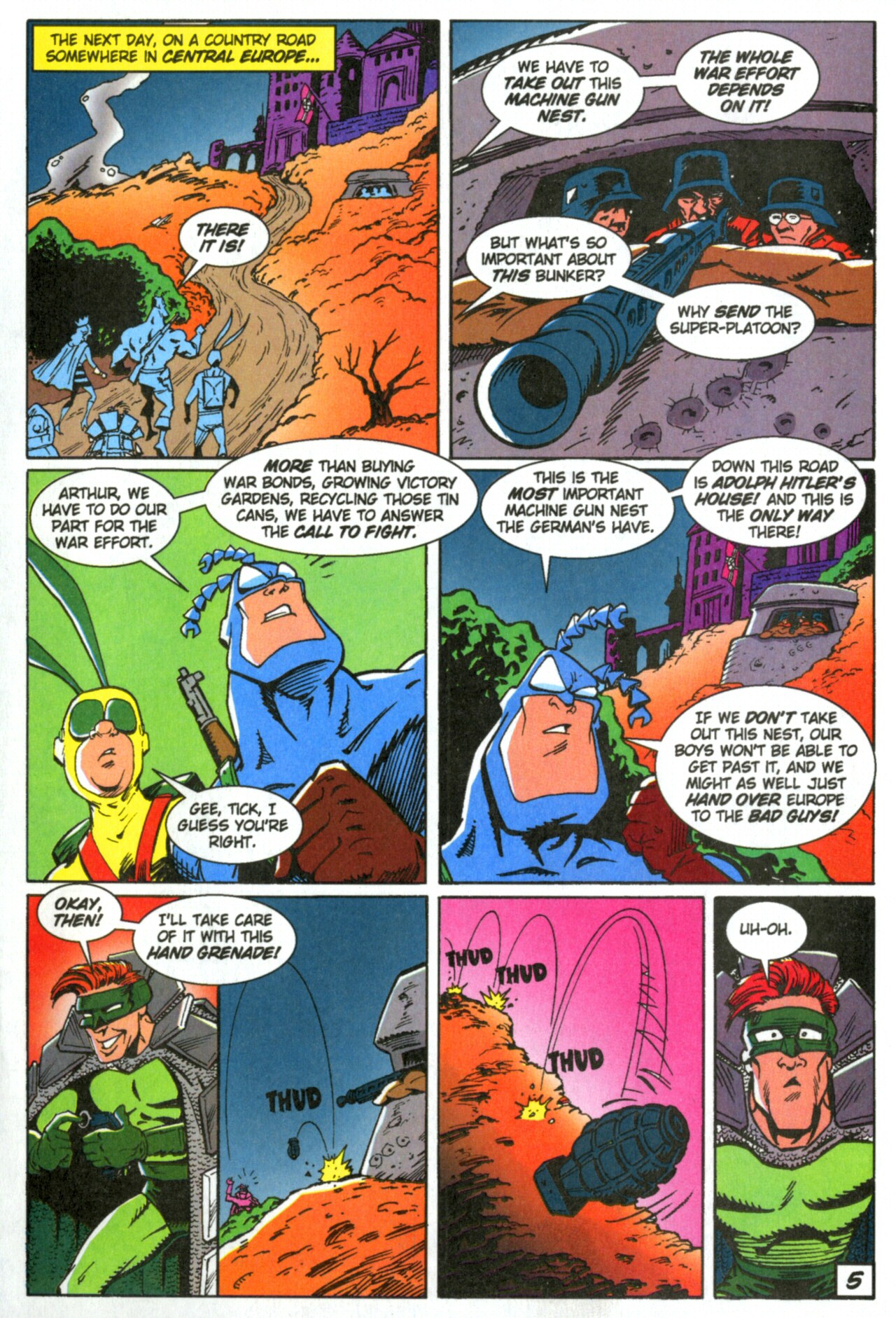 Read online The Tick's Golden Age Comic comic -  Issue #1 - 19