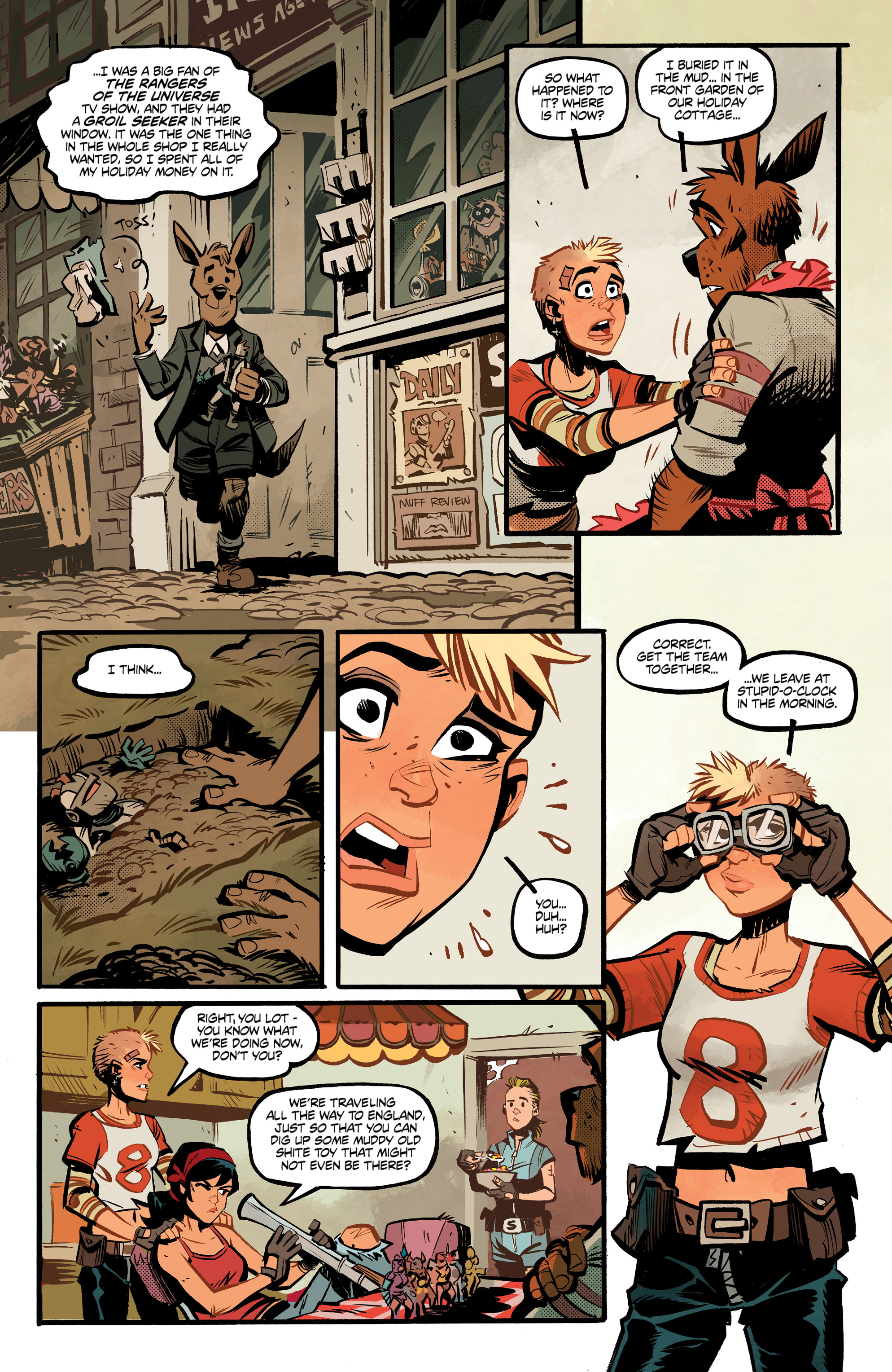 Read online King Tank Girl comic -  Issue #1 - 6