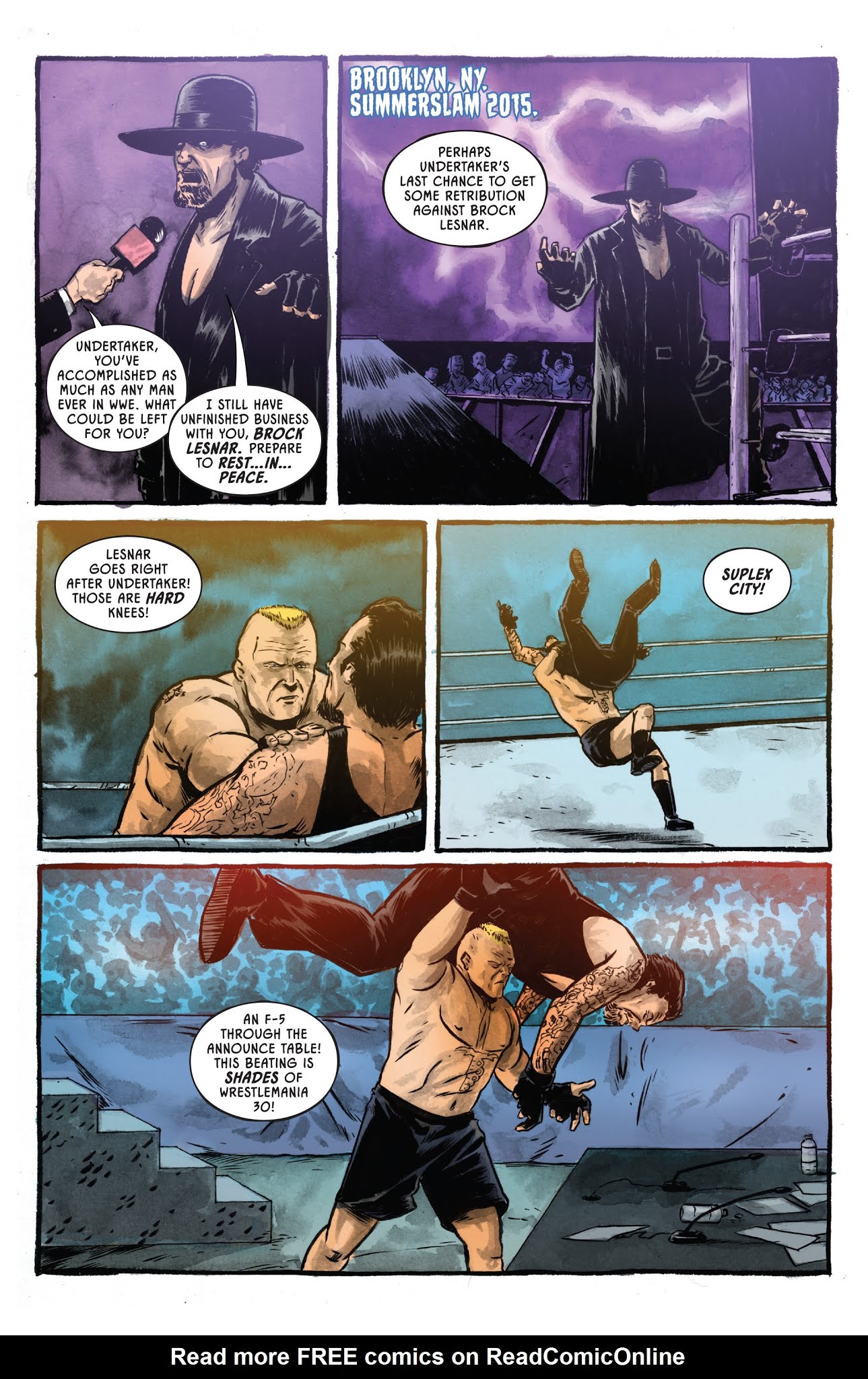 Read online WWE: Undertaker comic -  Issue # TPB - 98