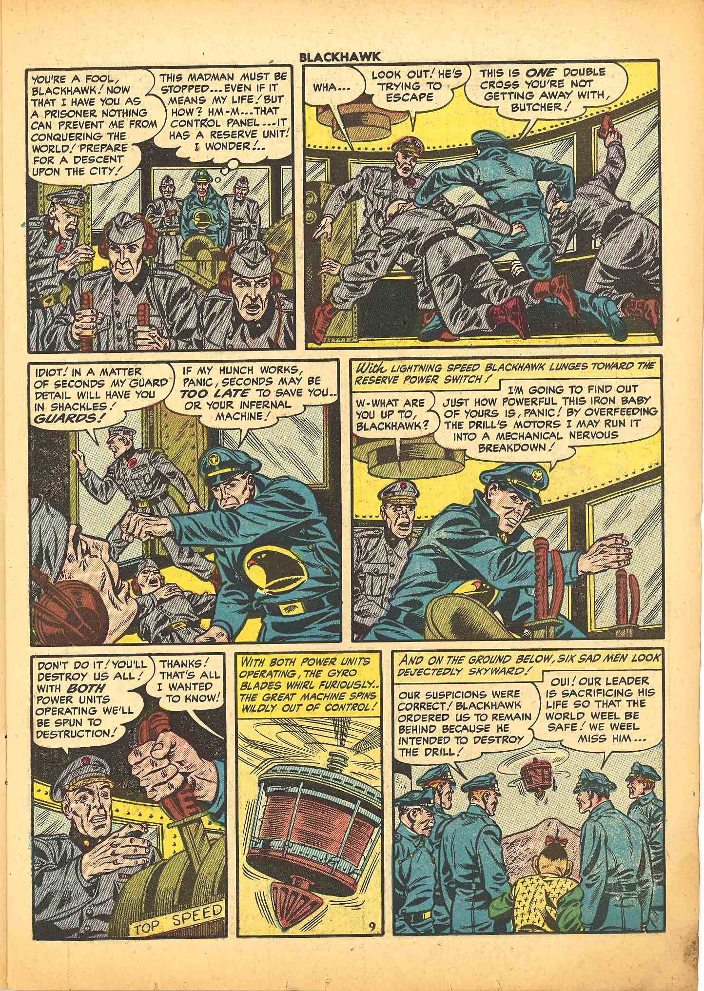 Read online Blackhawk (1957) comic -  Issue #79 - 11