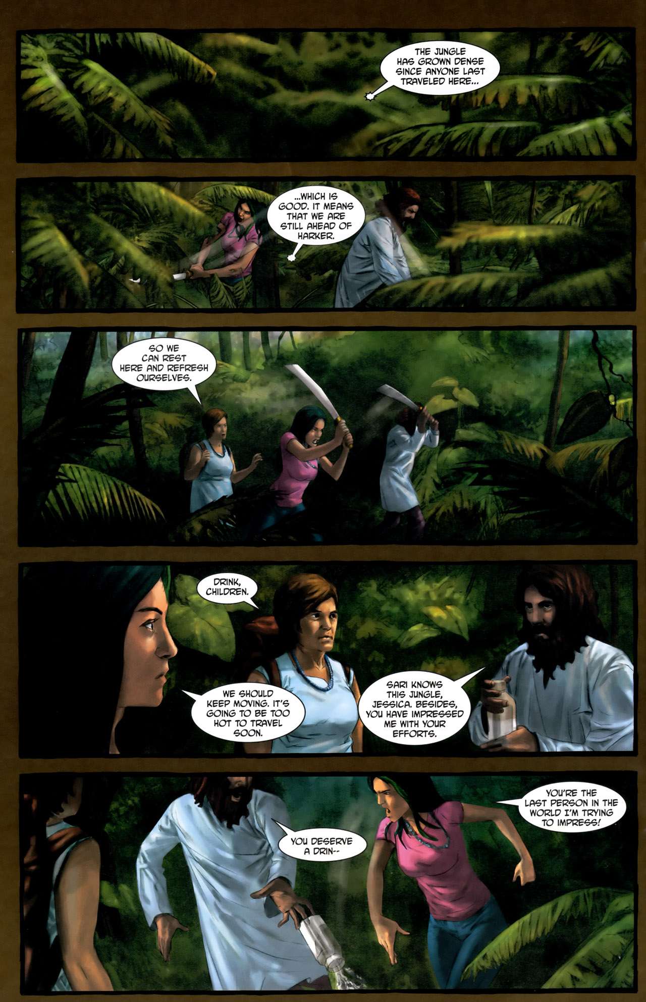 Read online Snake Woman Tale of the Snake Charmer comic -  Issue #5 - 7