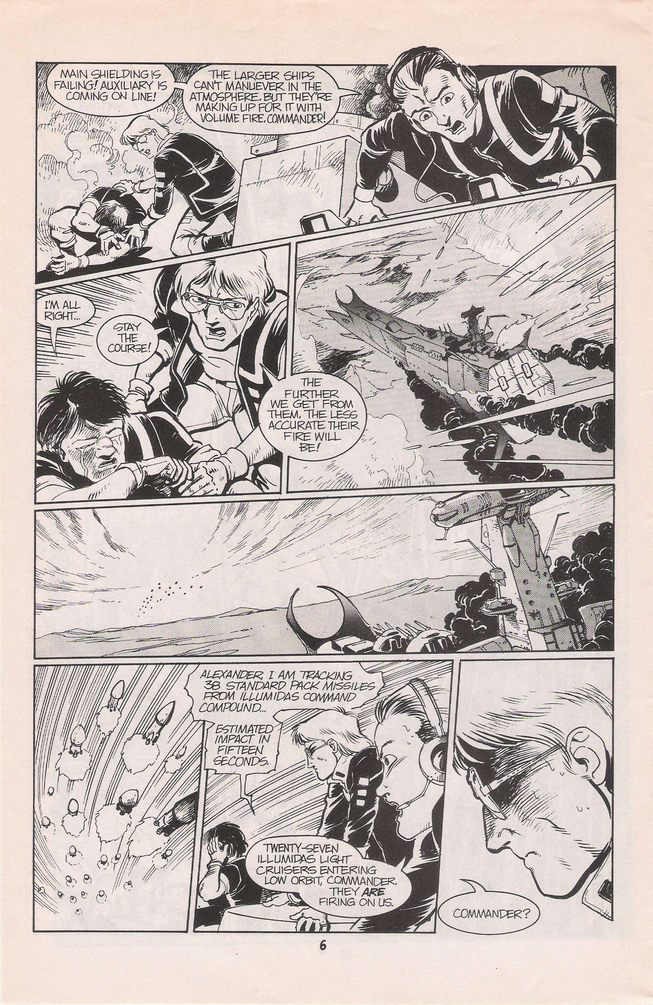Read online Captain Harlock: Deathshadow Rising comic -  Issue #6 - 8