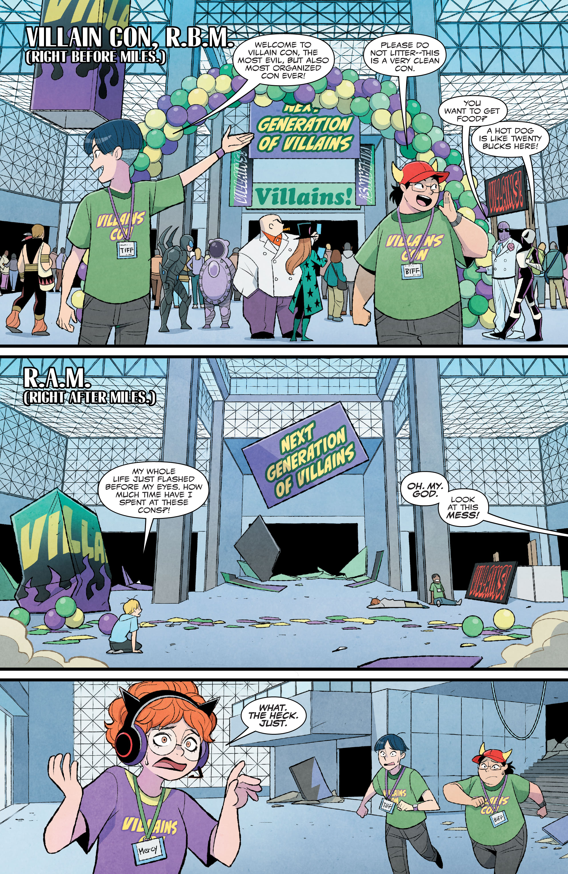 Read online Peter Parker And Miles Morales Spider-Men Double Trouble comic -  Issue #3 - 4