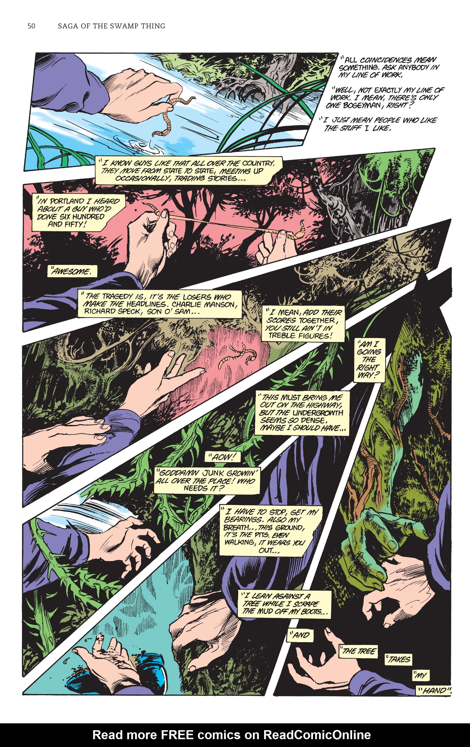 Read online Saga of the Swamp Thing comic -  Issue # TPB 4 (Part 1) - 46