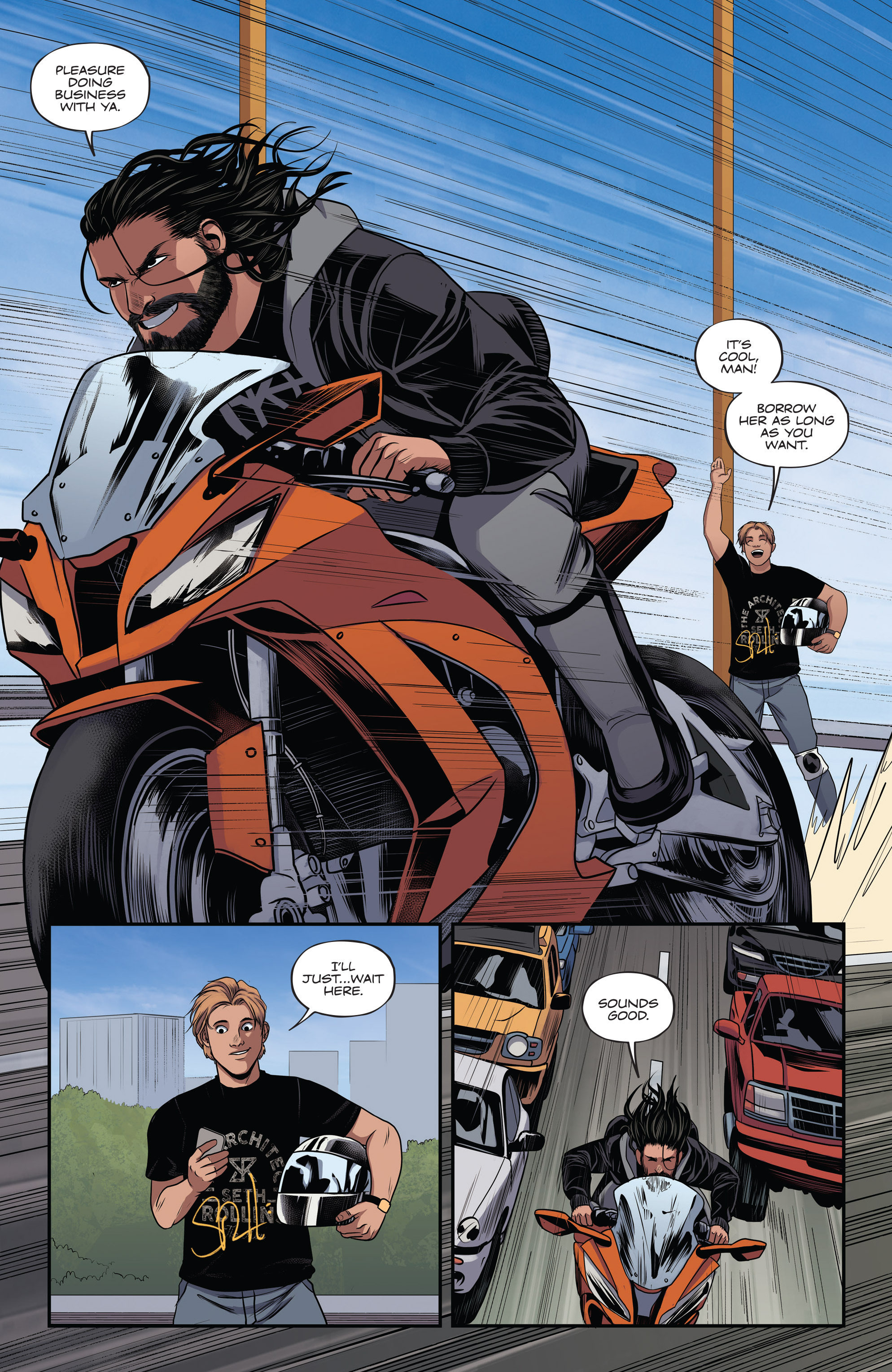 Read online WWE comic -  Issue #4 - 8