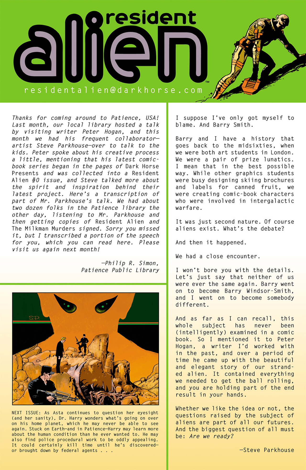 Read online Resident Alien comic -  Issue #1 - 25