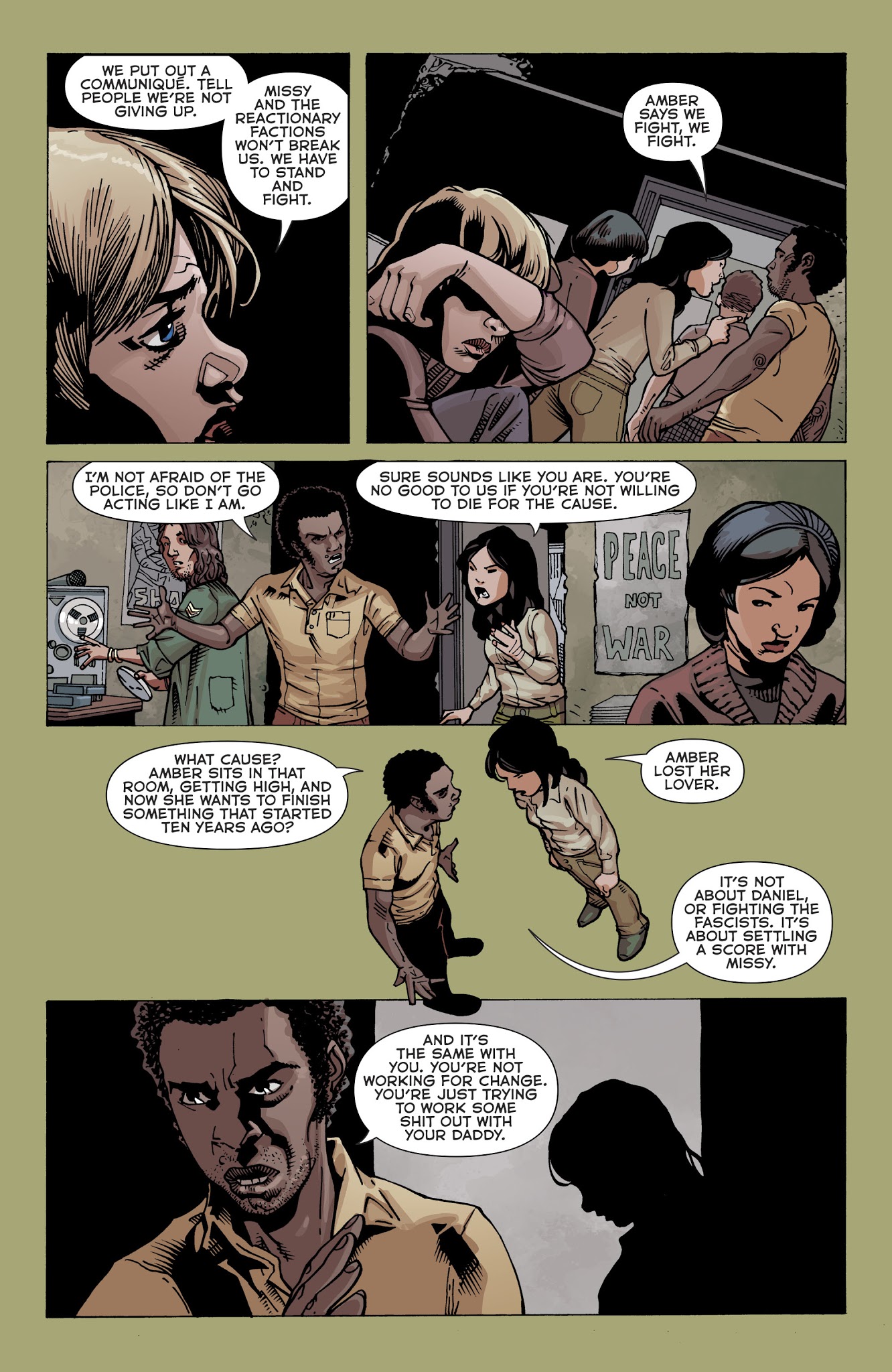 Read online The American Way: Those Above and Those Below comic -  Issue #3 - 5