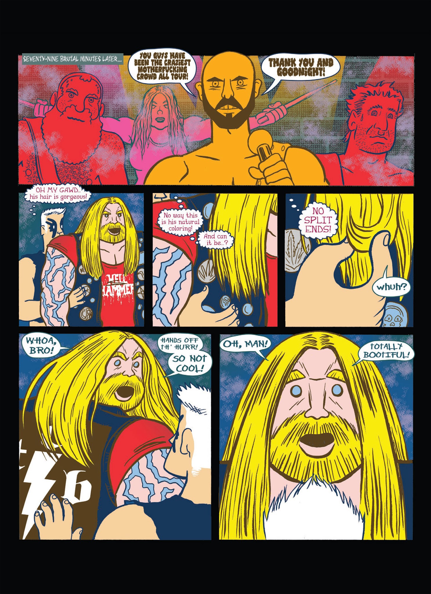 Read online Wuvable Oaf: Blood & Metal comic -  Issue # TPB - 27