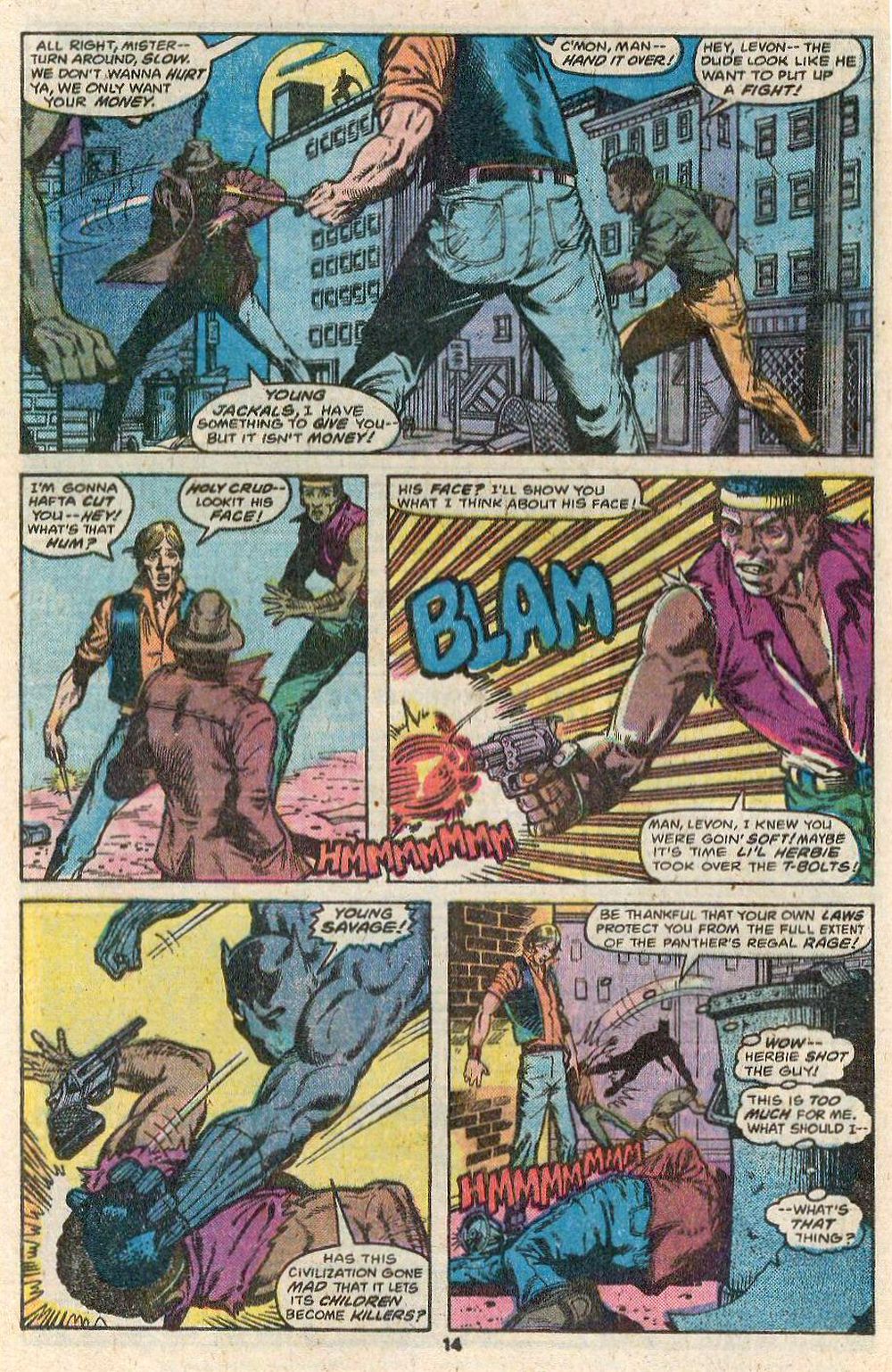 Read online Black Panther (1977) comic -  Issue #14 - 16