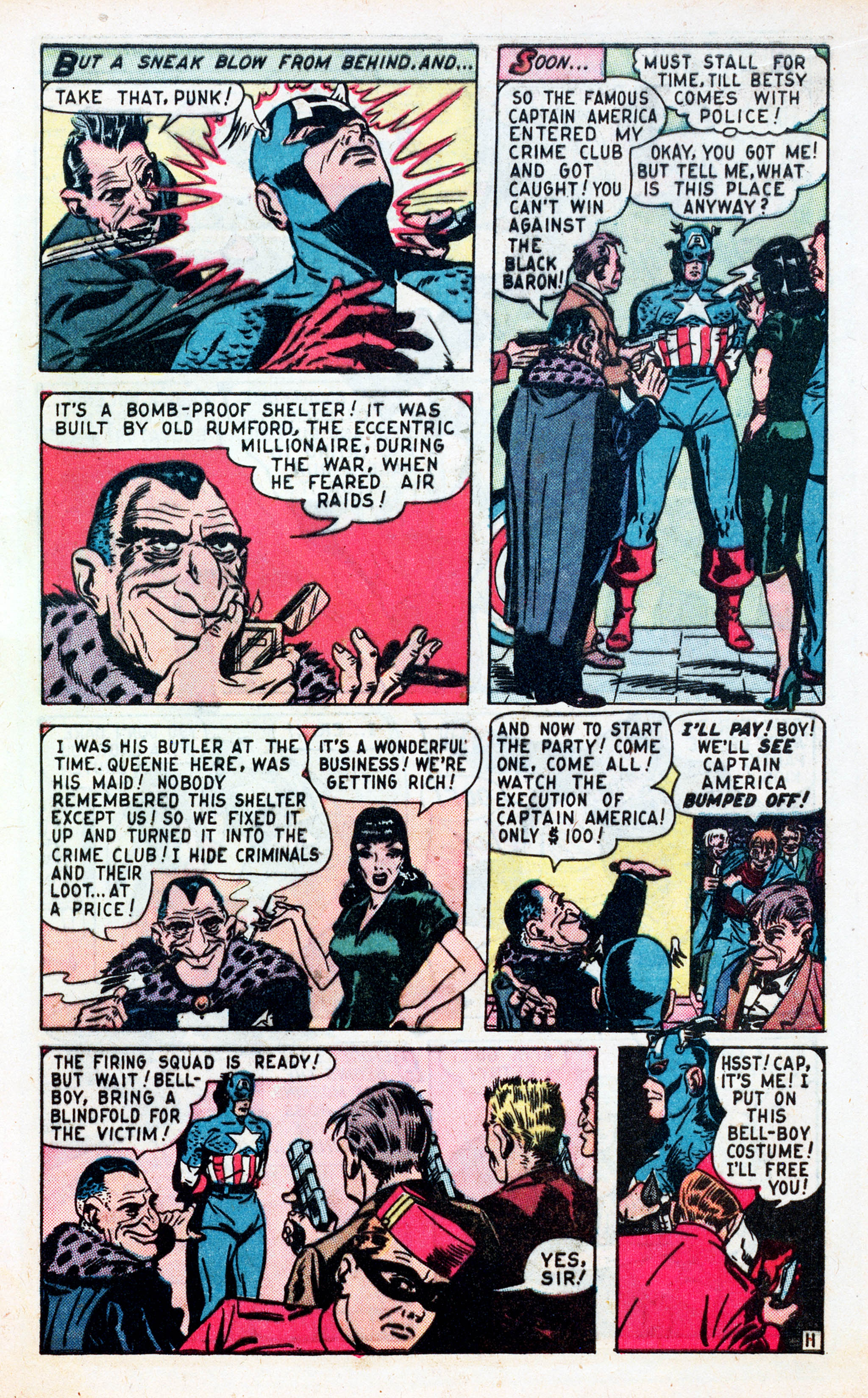 Read online Captain America Comics comic -  Issue #62 - 13