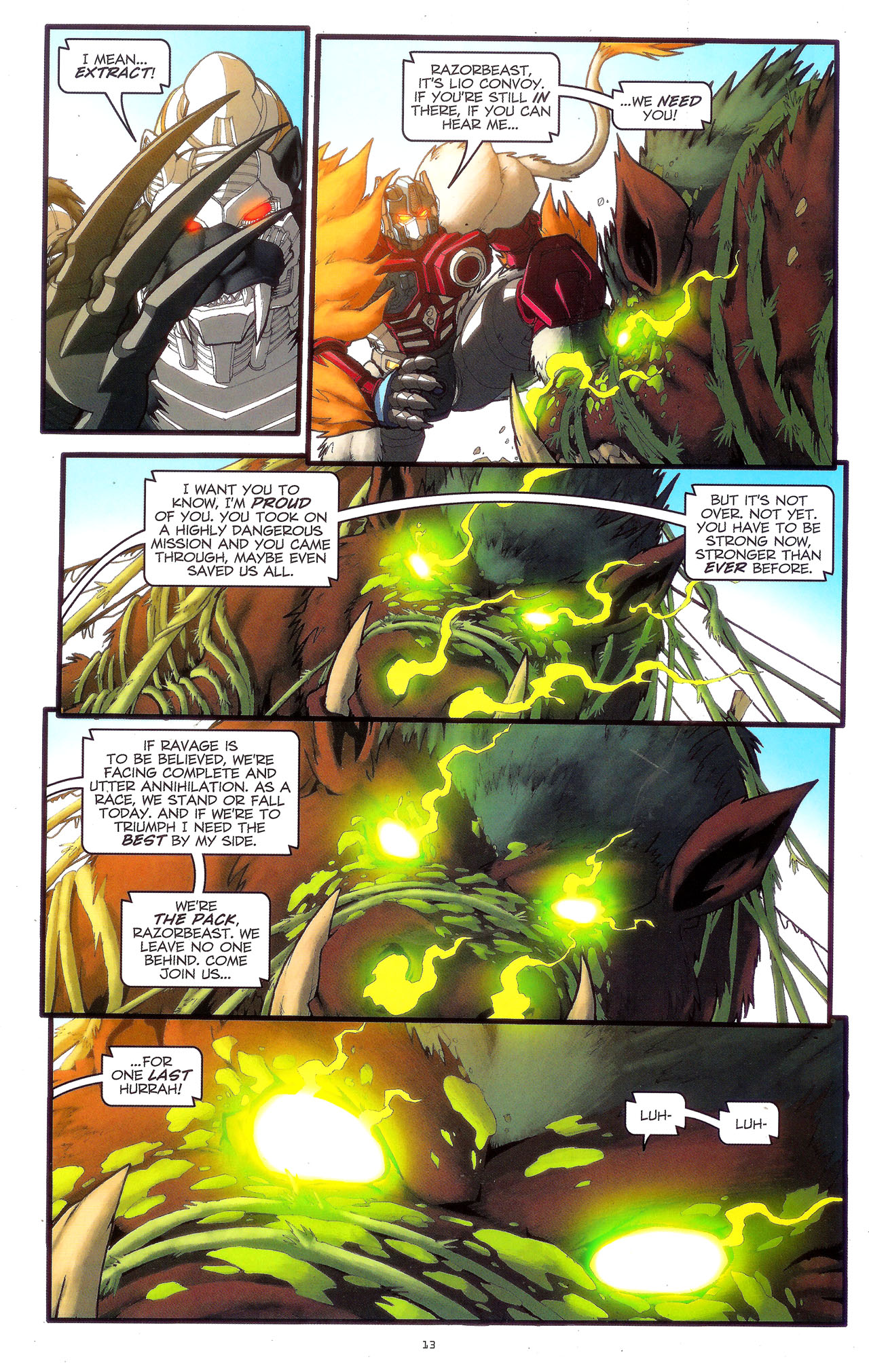 Read online Transformers: Beast Wars: The Ascending comic -  Issue #3 - 16