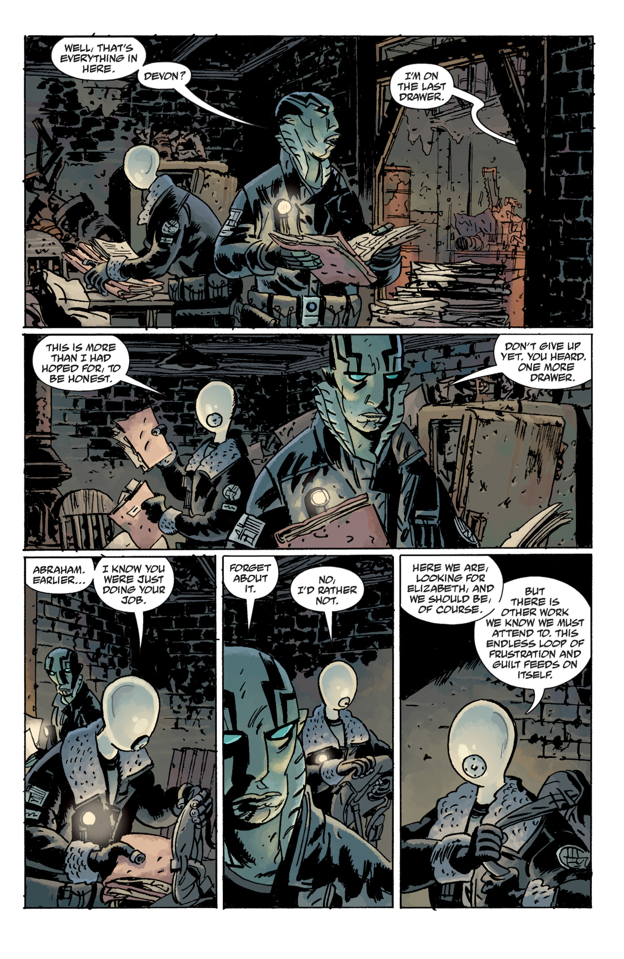 Read online B.P.R.D.: Hollow Earth and Other Stories comic -  Issue # TPB 11 - 29