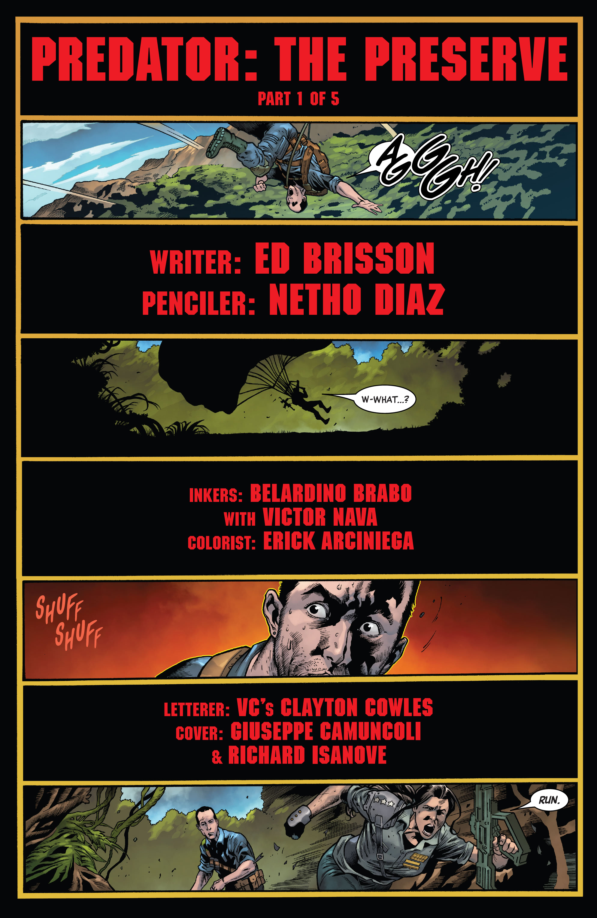 Read online Predator (2023) comic -  Issue #1 - 2