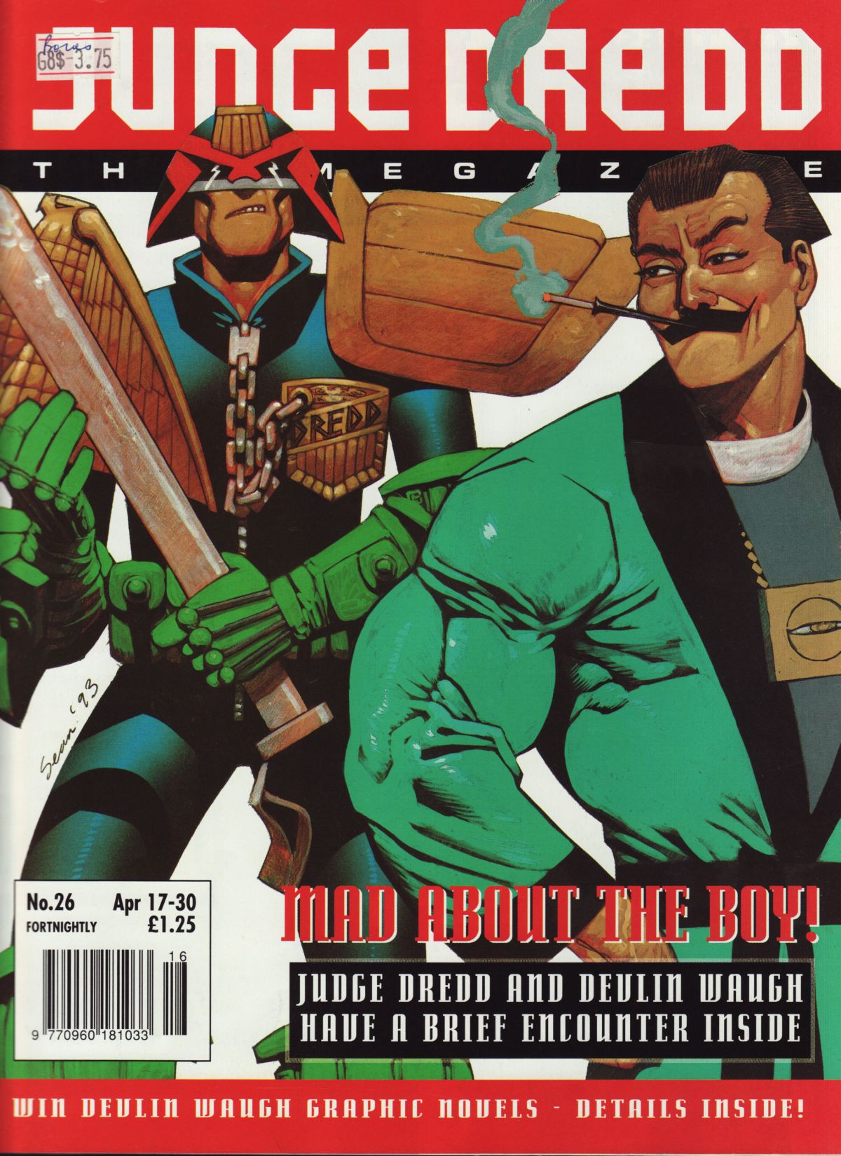Read online Judge Dredd: The Megazine (vol. 2) comic -  Issue #26 - 1