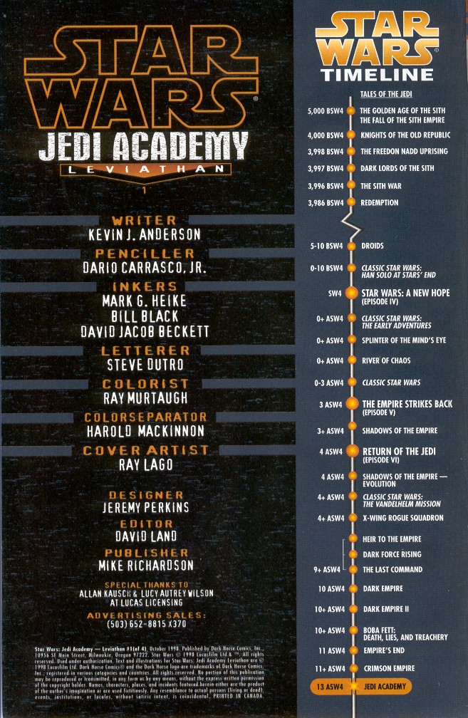 Star Wars: Jedi Academy - Leviathan Issue #1 #1 - English 2