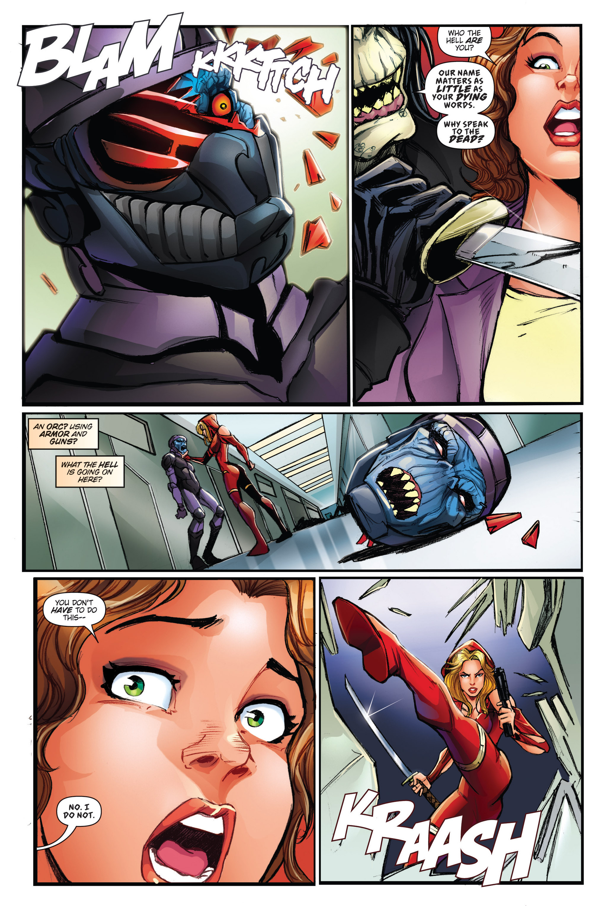 Read online Grimm Fairy Tales presents Code Red comic -  Issue # TPB - 27