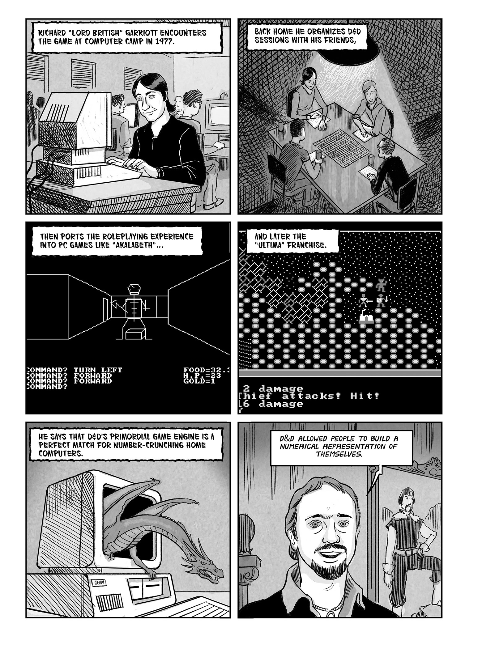 Read online Rise of the Dungeon Master: Gary Gygax and the Creation of D&D comic -  Issue # TPB - 85