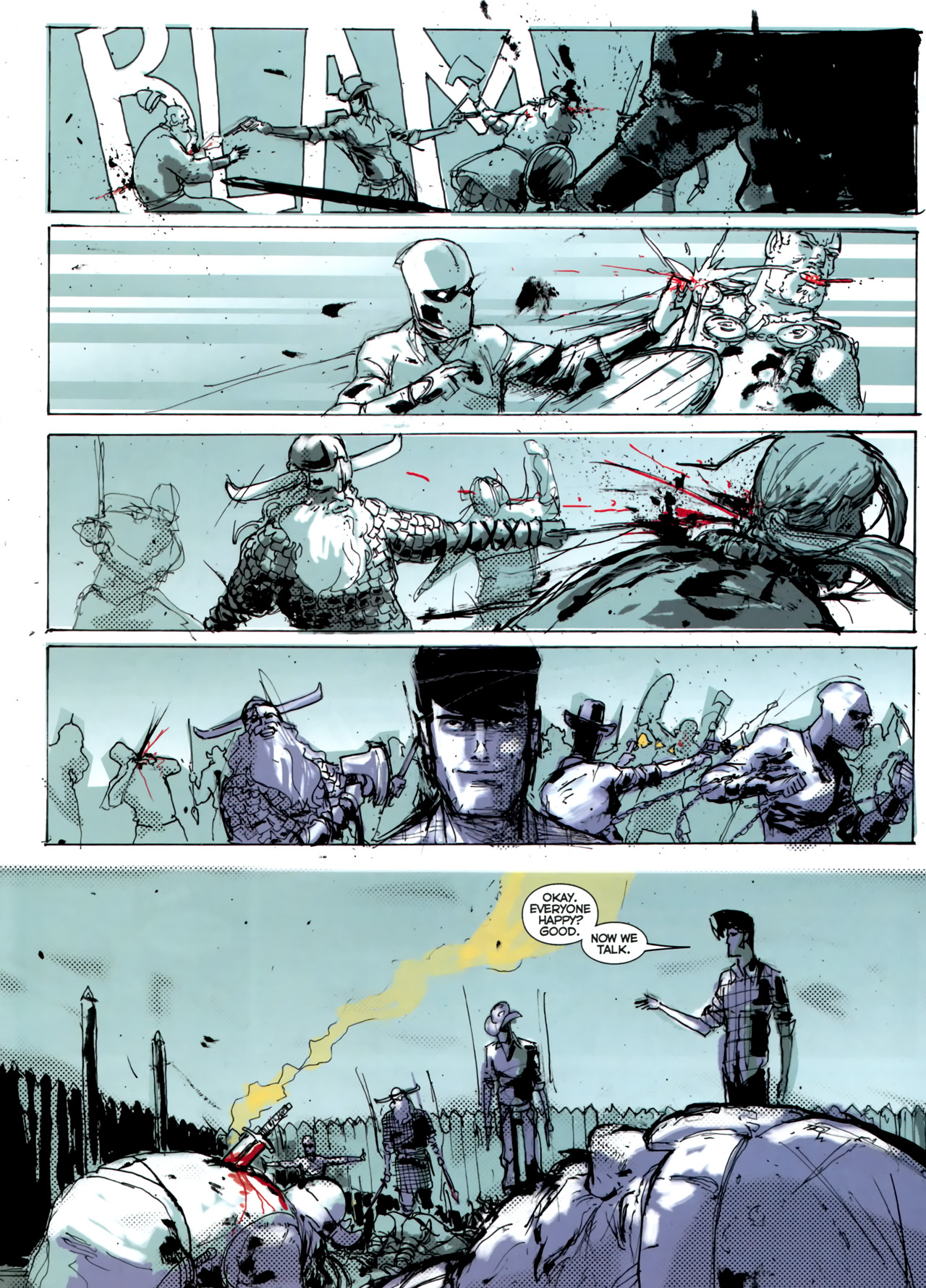 Read online Cowboy Ninja Viking comic -  Issue #9 - 21