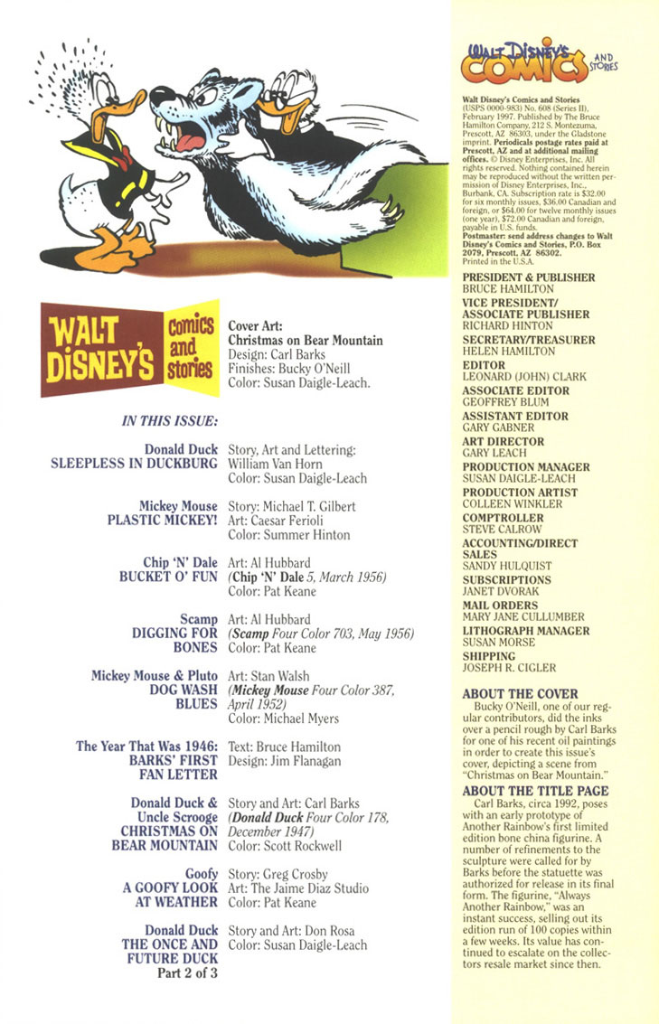 Read online Walt Disney's Comics and Stories comic -  Issue #608 - 4