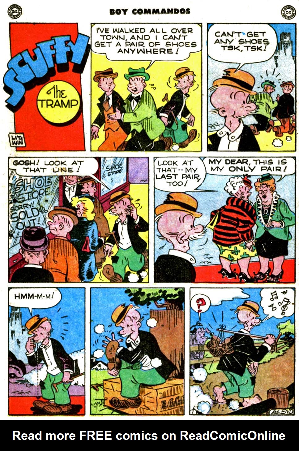 Read online Boy Commandos comic -  Issue #16 - 16