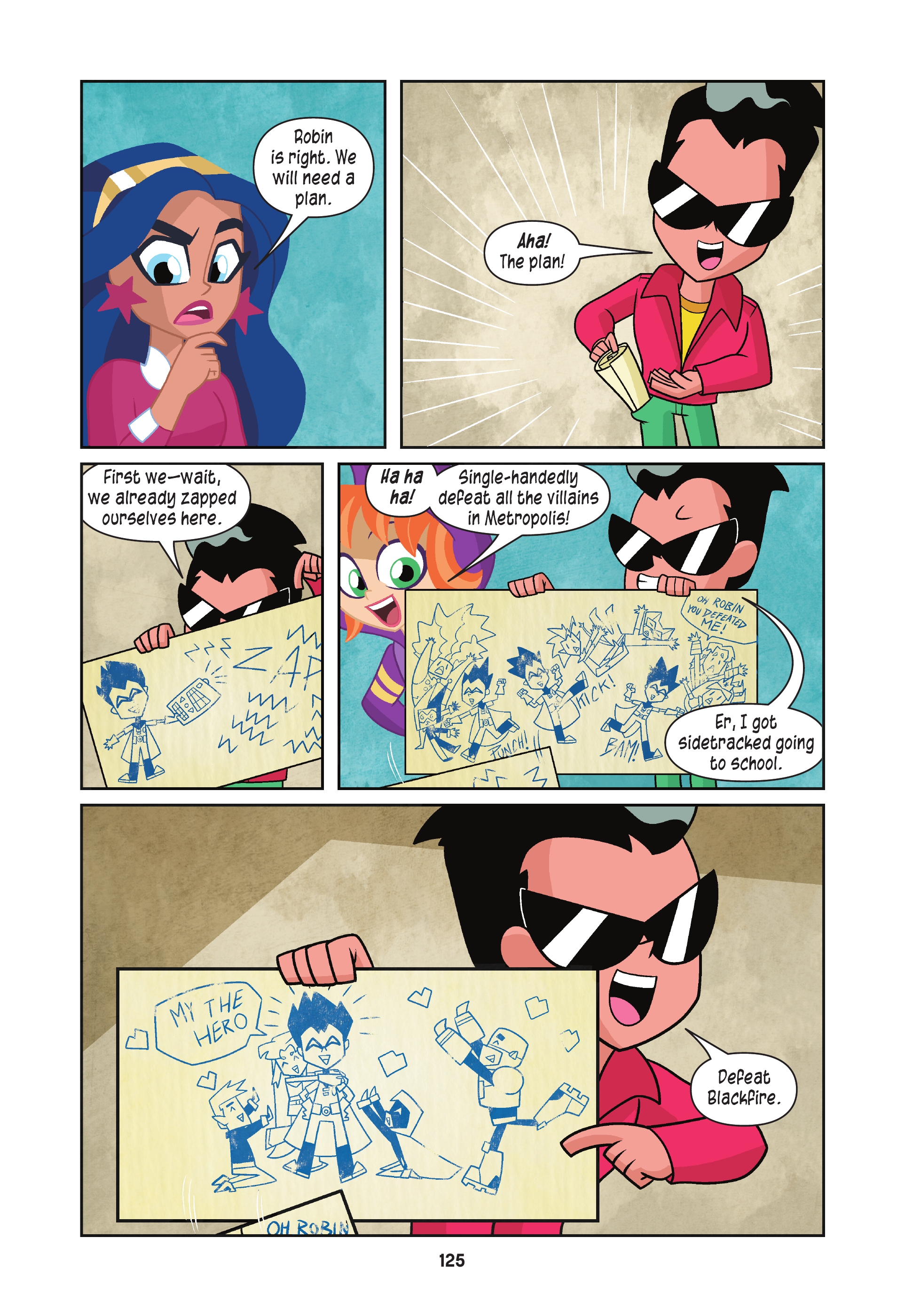Read online Teen Titans Go!/DC Super Hero Girls: Exchange Students comic -  Issue # TPB (Part 2) - 23